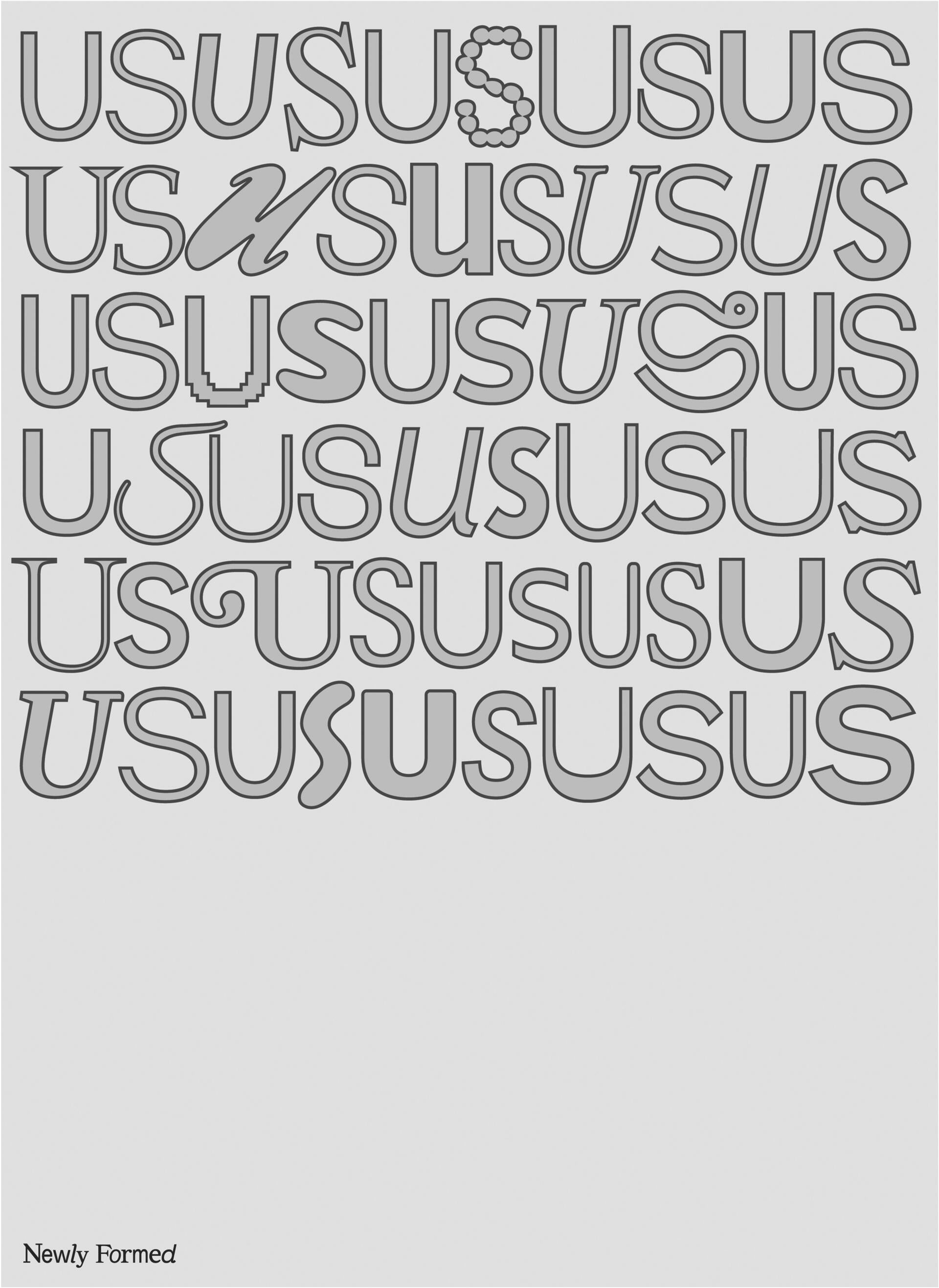'Us' poster design