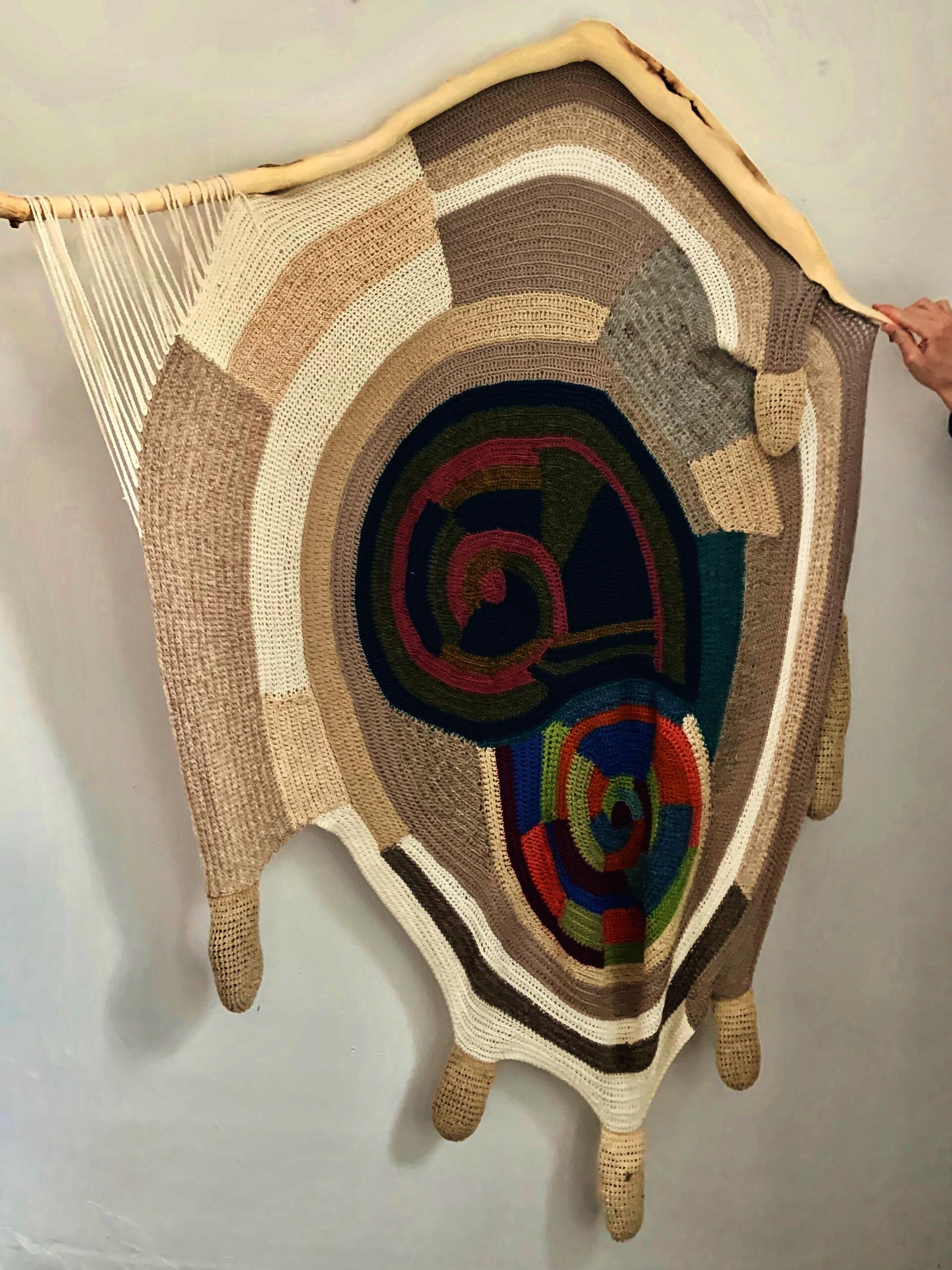 Mixed media piece by Grace Kayar