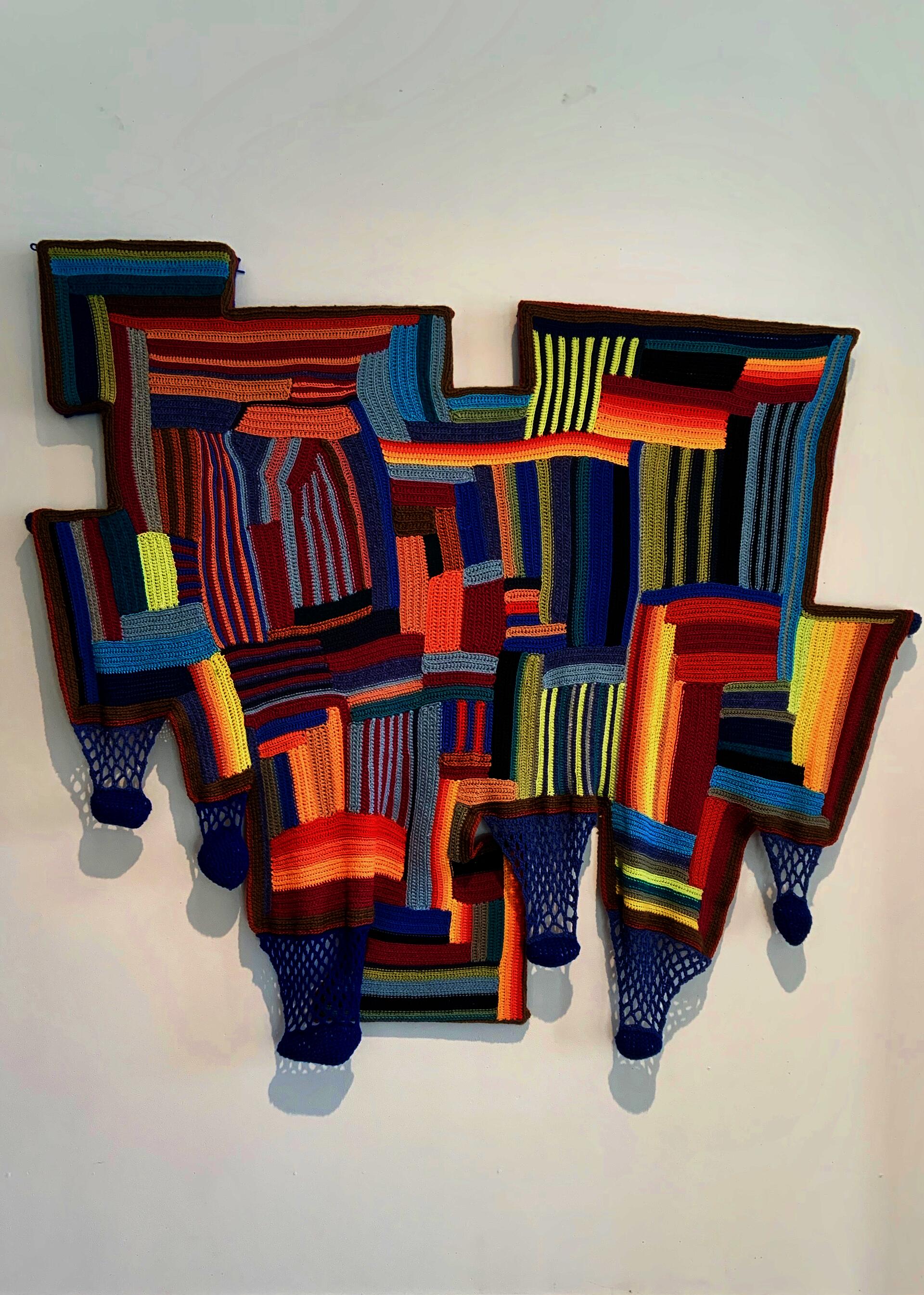 Mixed media piece by Grace Kayar