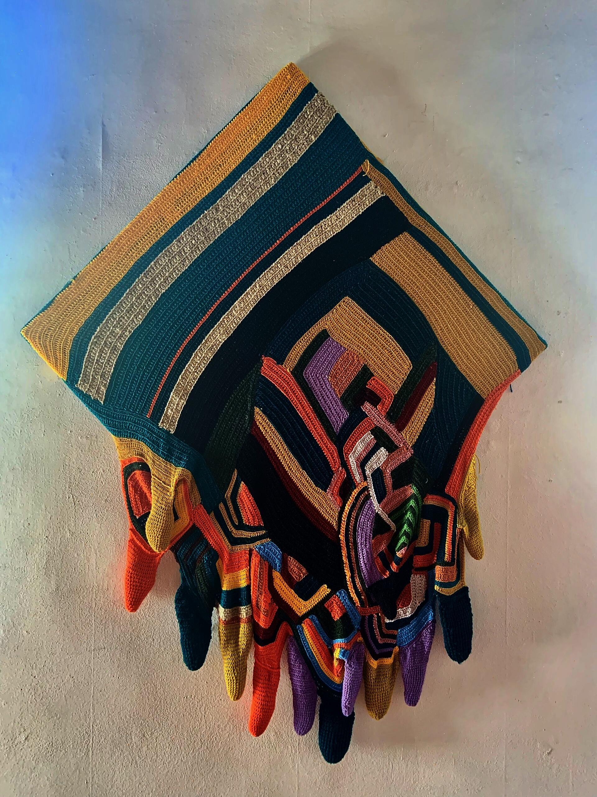 Mixed media piece by Grace Kayar