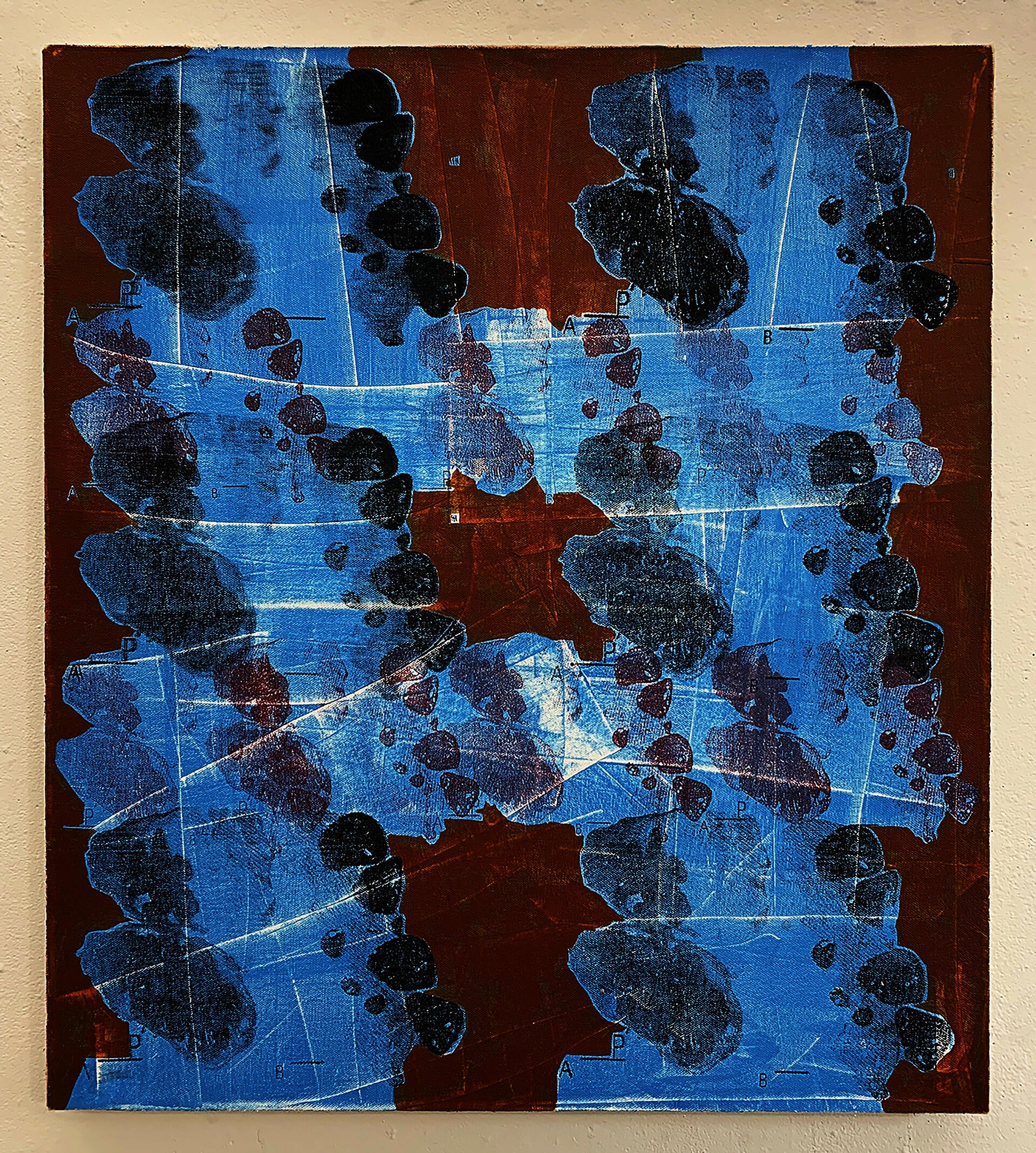 Mixed media work by Ji Won Cha