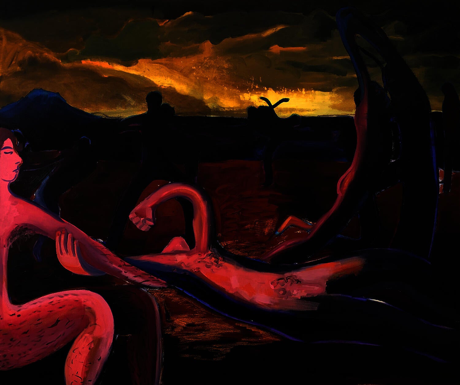 Painting by Bradley McCrary