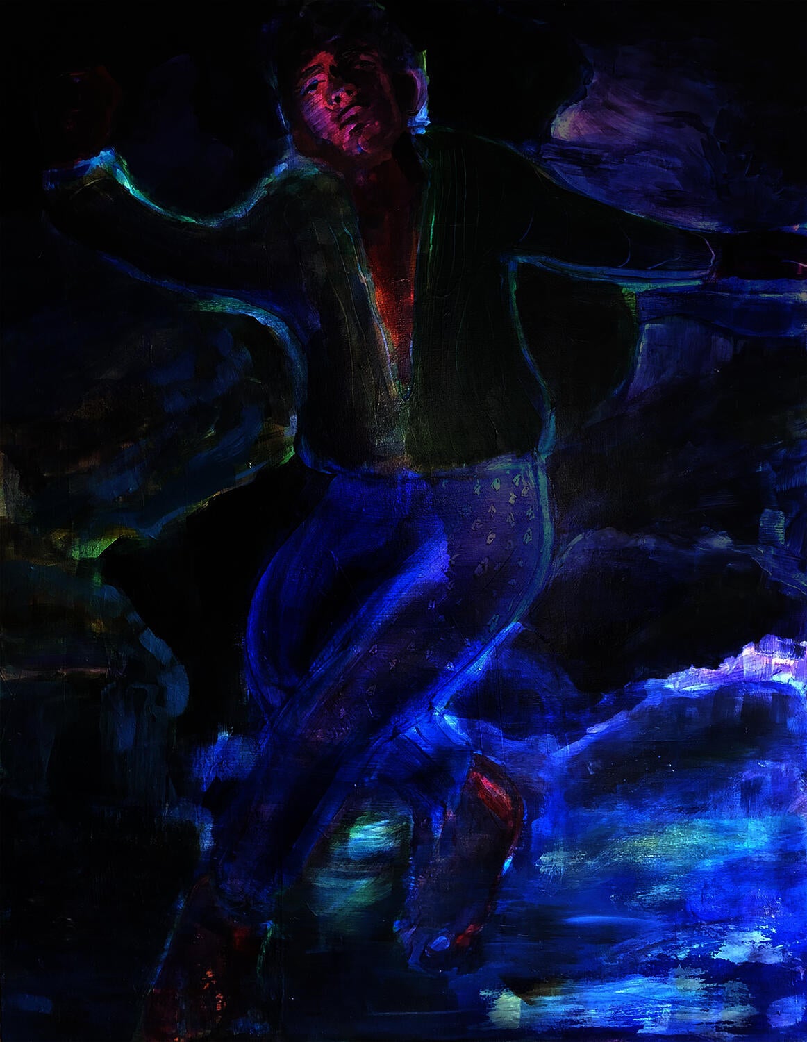 Painting by Bradley McCrary