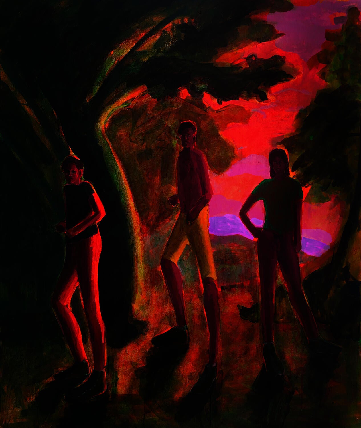 Painting by Bradley McCrary
