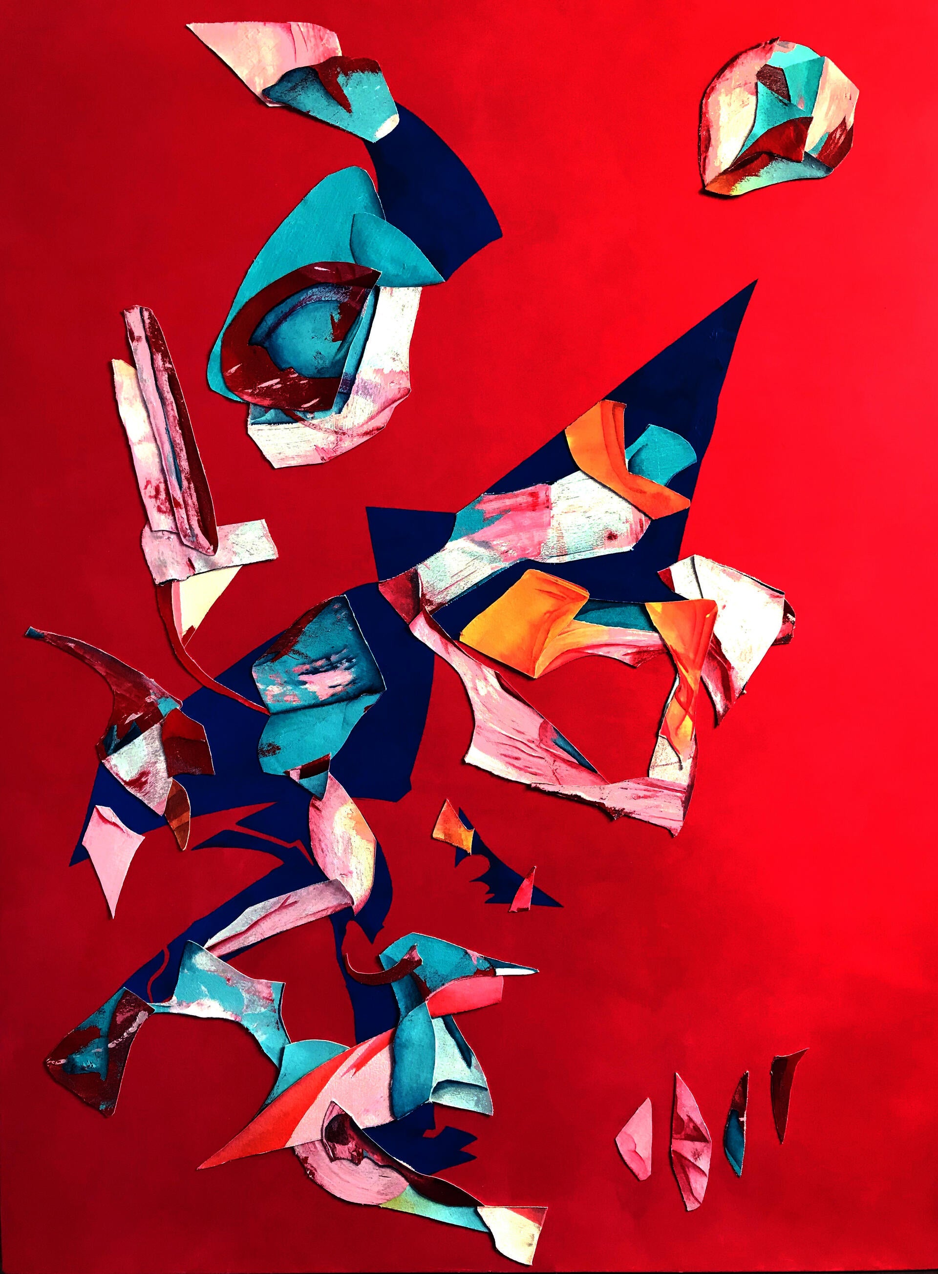 Painting by Luke Whittaker