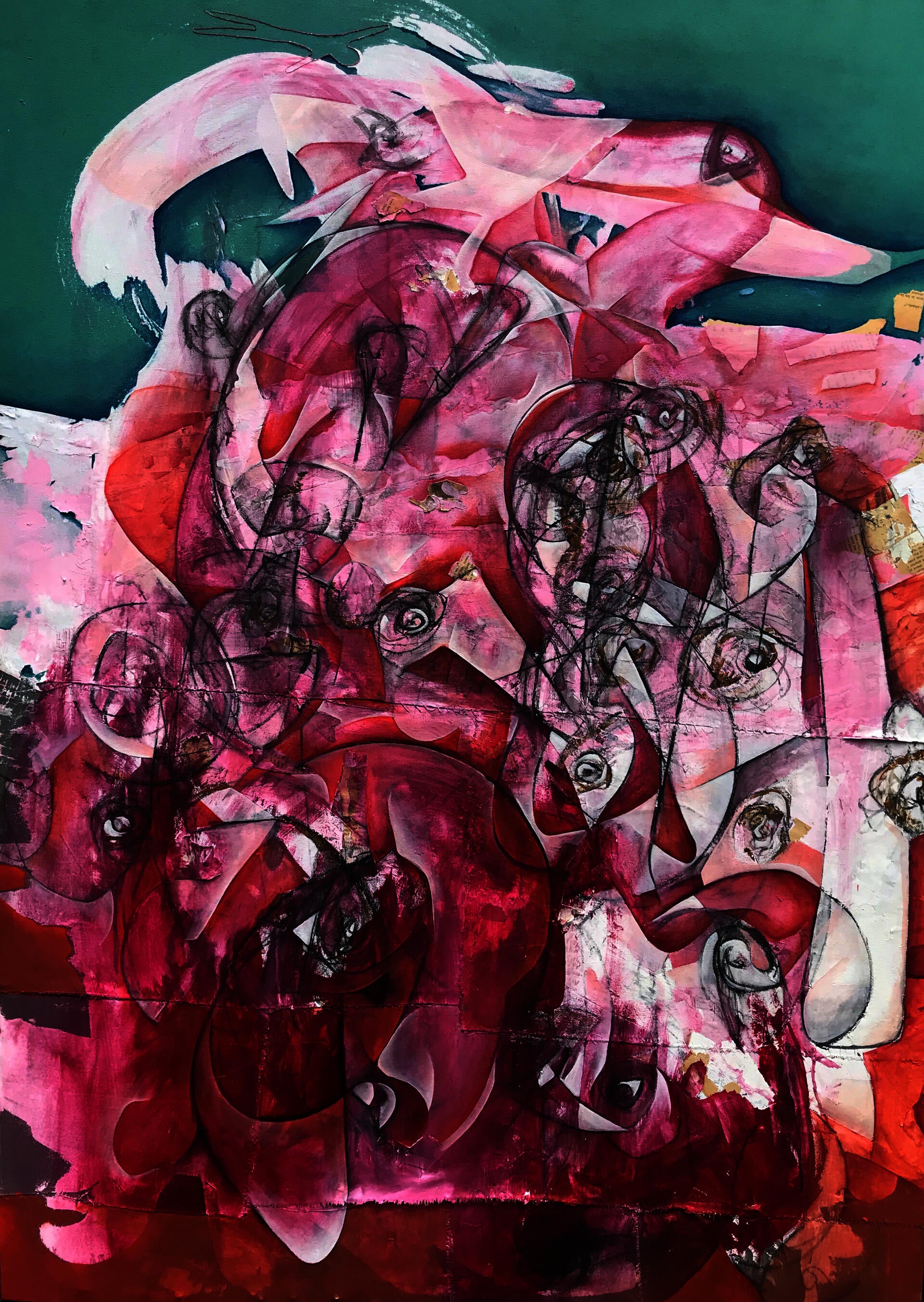 Painting by Luke Whittaker