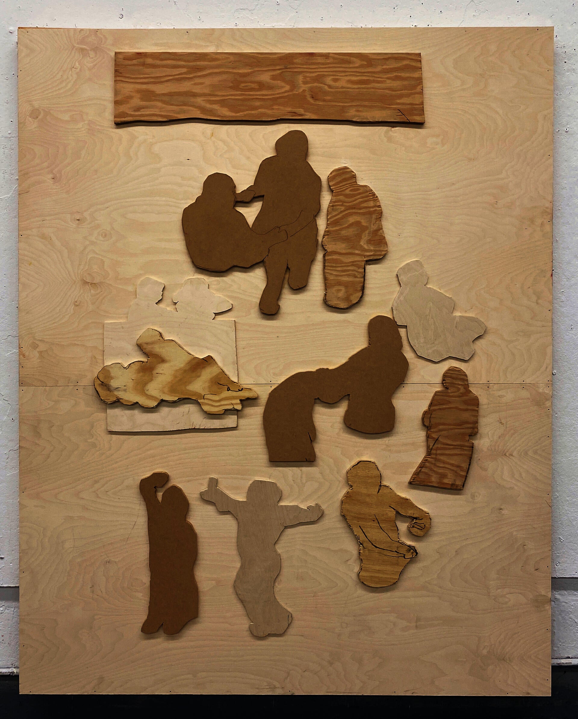 Mixed media piece by Sasha Filimonov