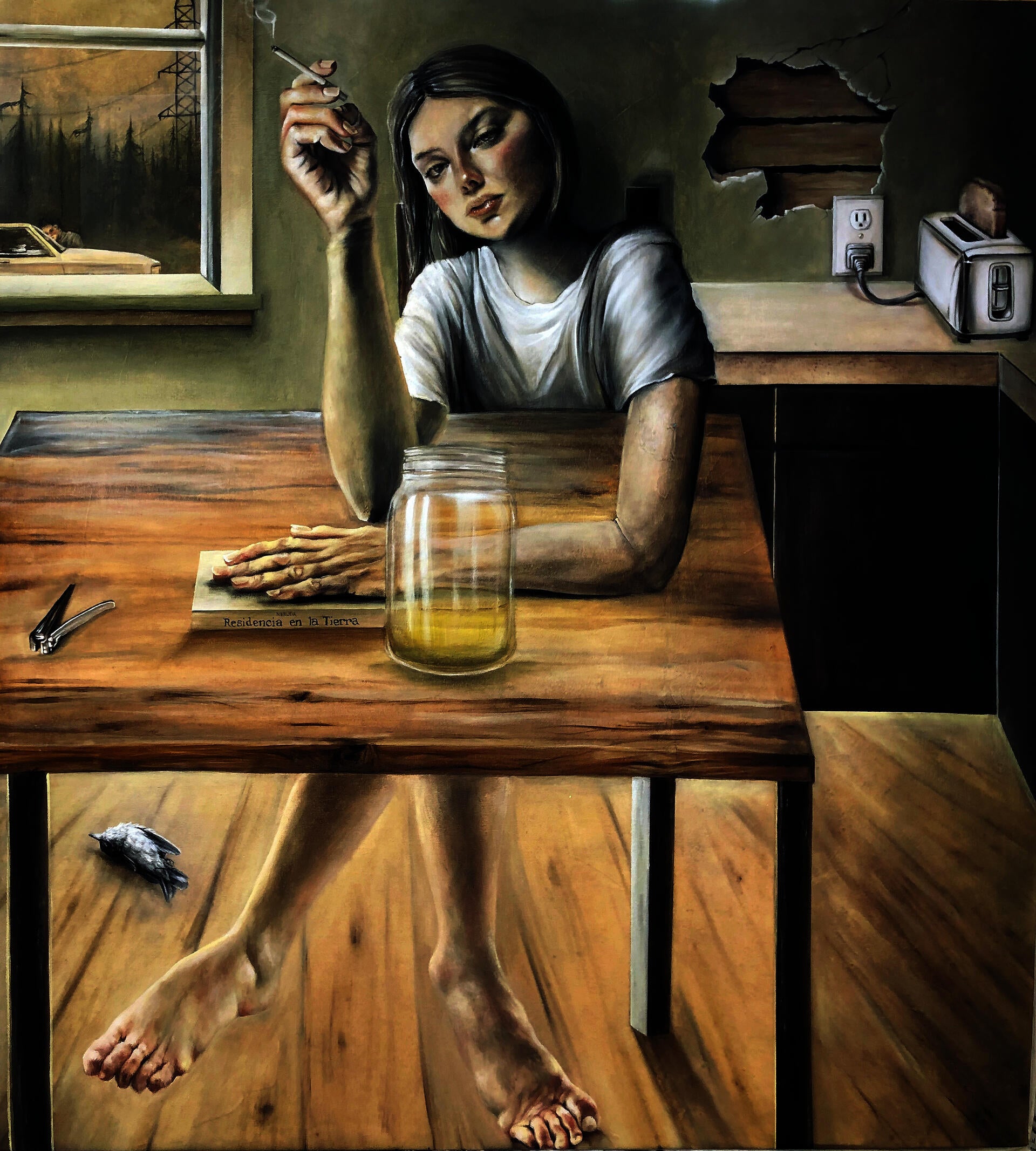 Painting by Connar Foley