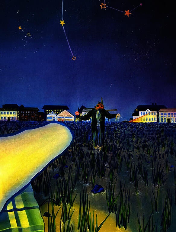 Painting by Connar Foley