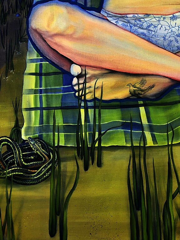 Painting by Connar Foley