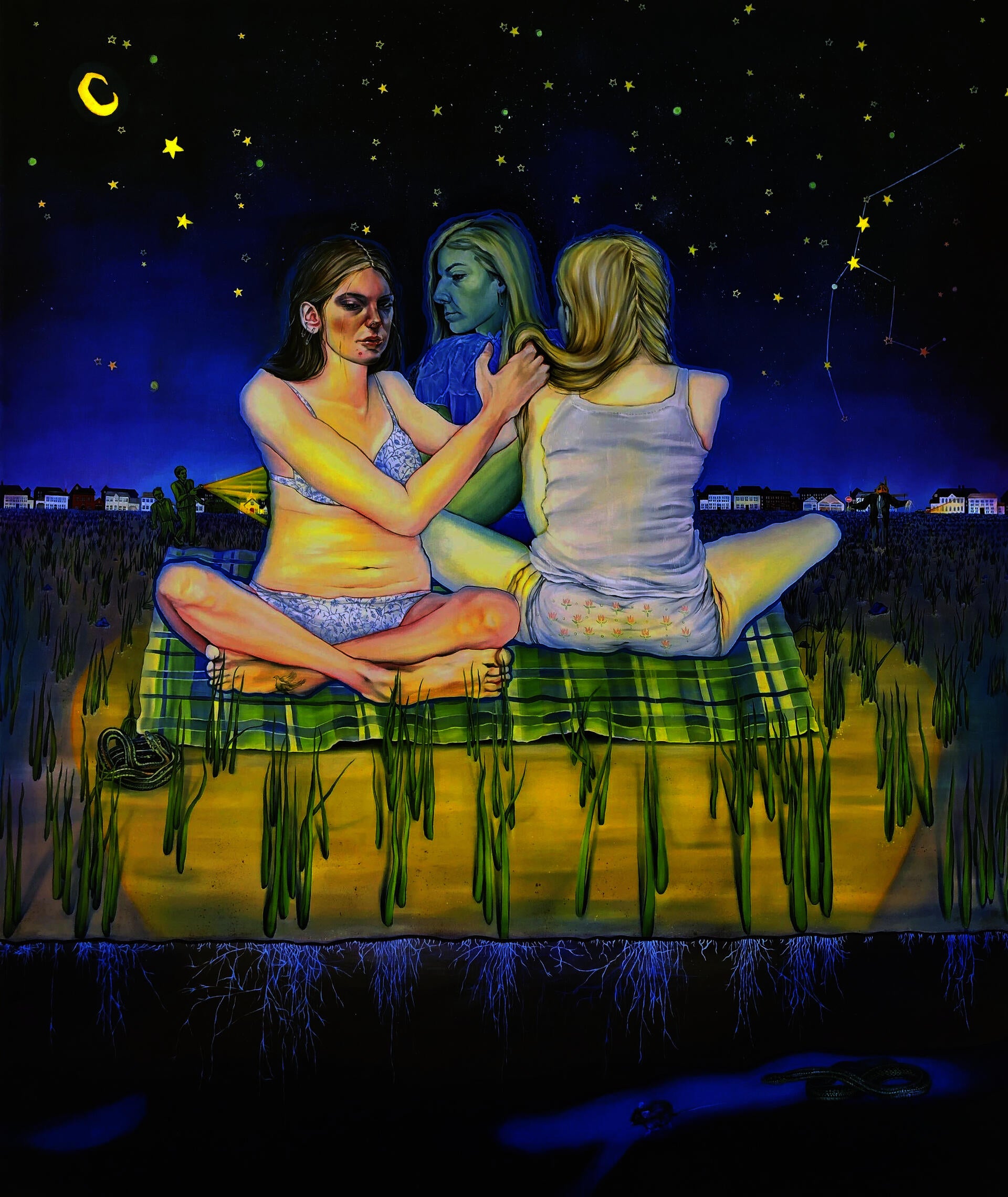 Painting by Connar Foley