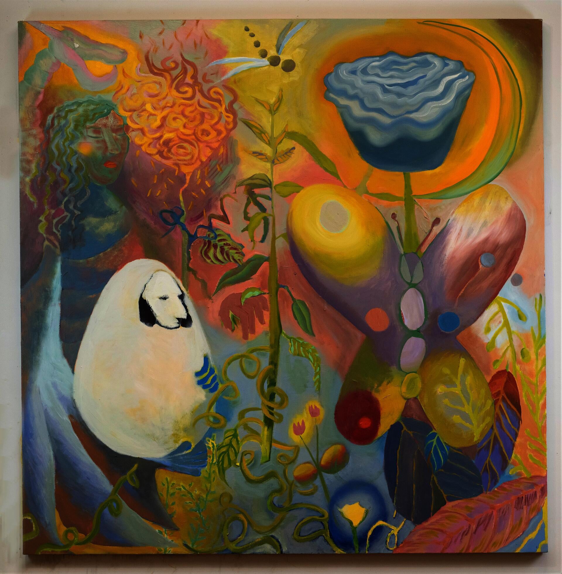 Painting by Lia Kang