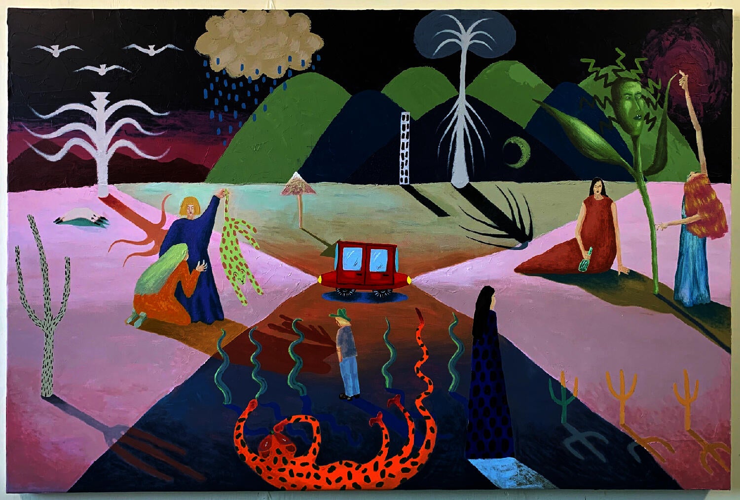 Painting by Lia Kang