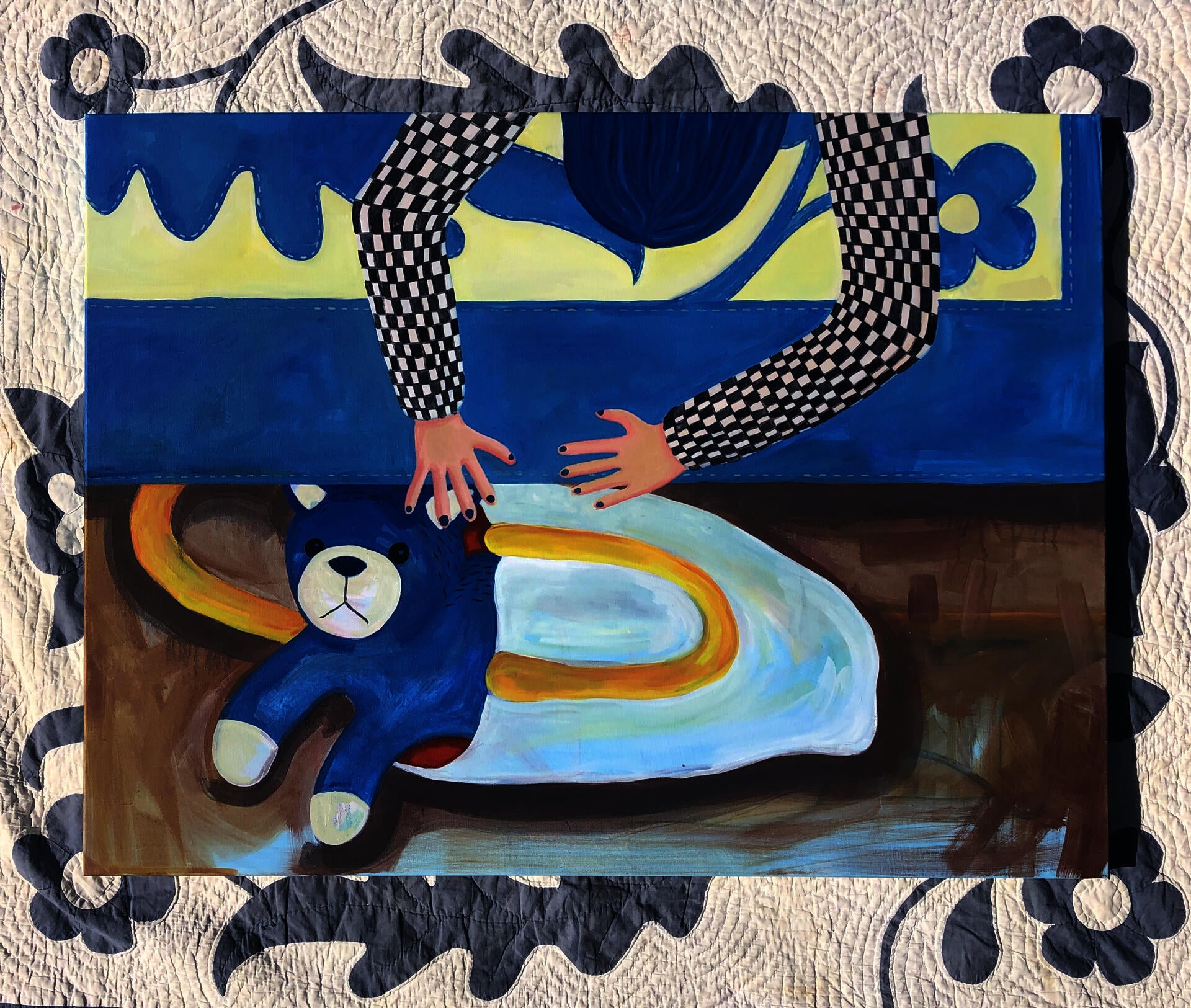 Painting by Nellie Konopka