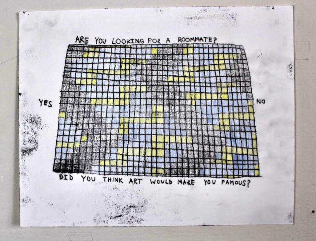 Monoprint by Nellie Konopka