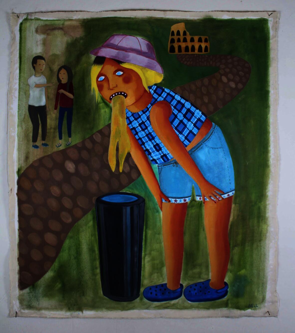 Painting by Nellie Konopka