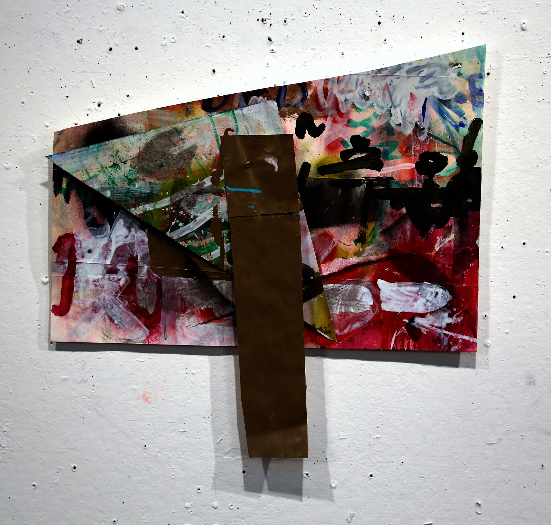 Mixed media work by Sam Go
