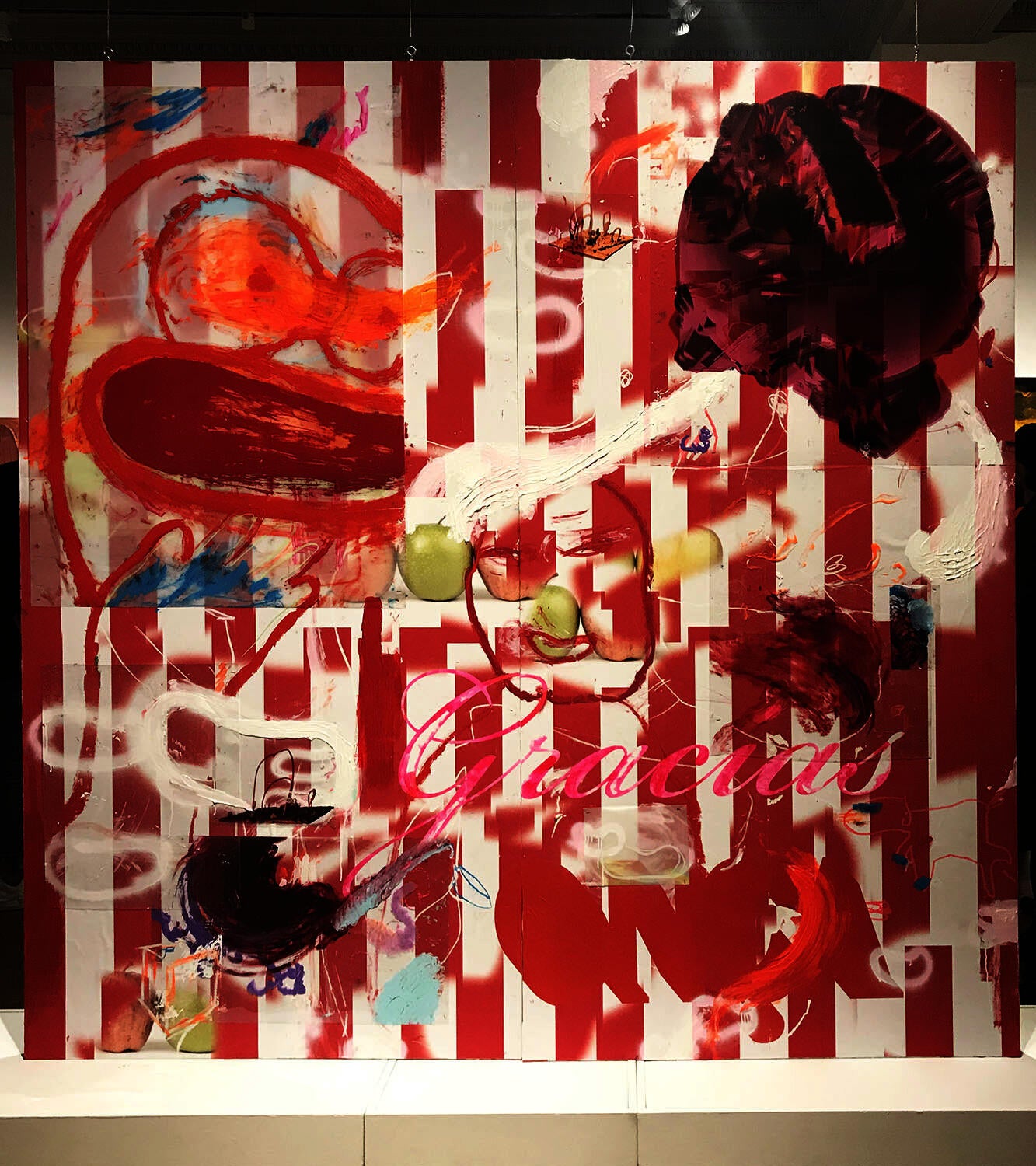 Mixed media work by Gabriela Rassi