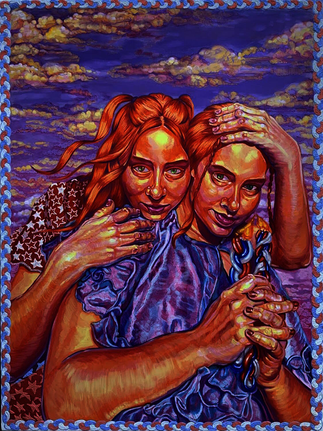 Painting by Hannah Reinhard