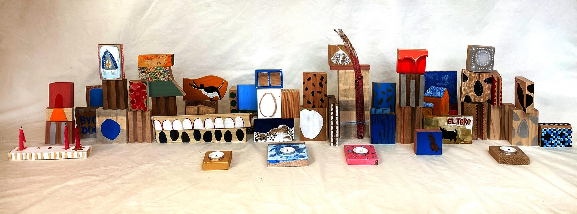 wood blocks