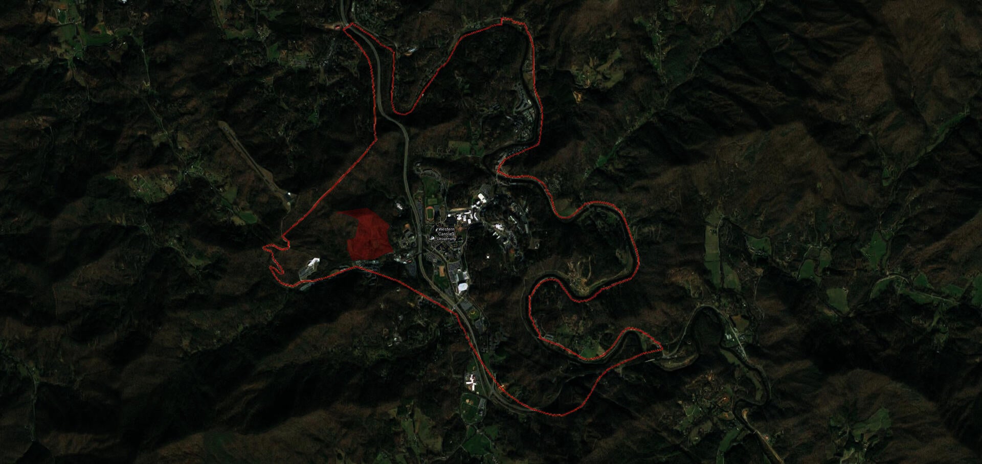 The site location of the housing prototype is in Cullowhee, NC.