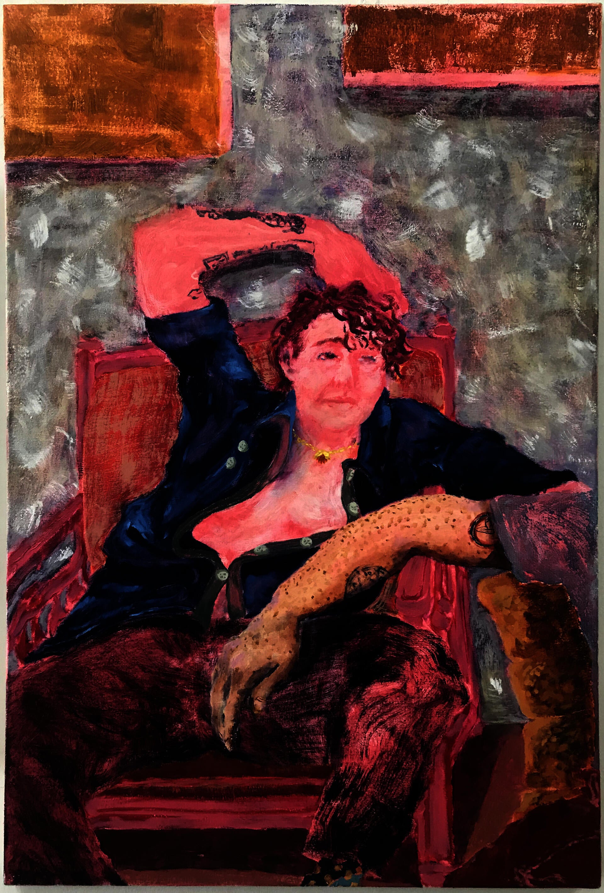 portrait of a person in a chair