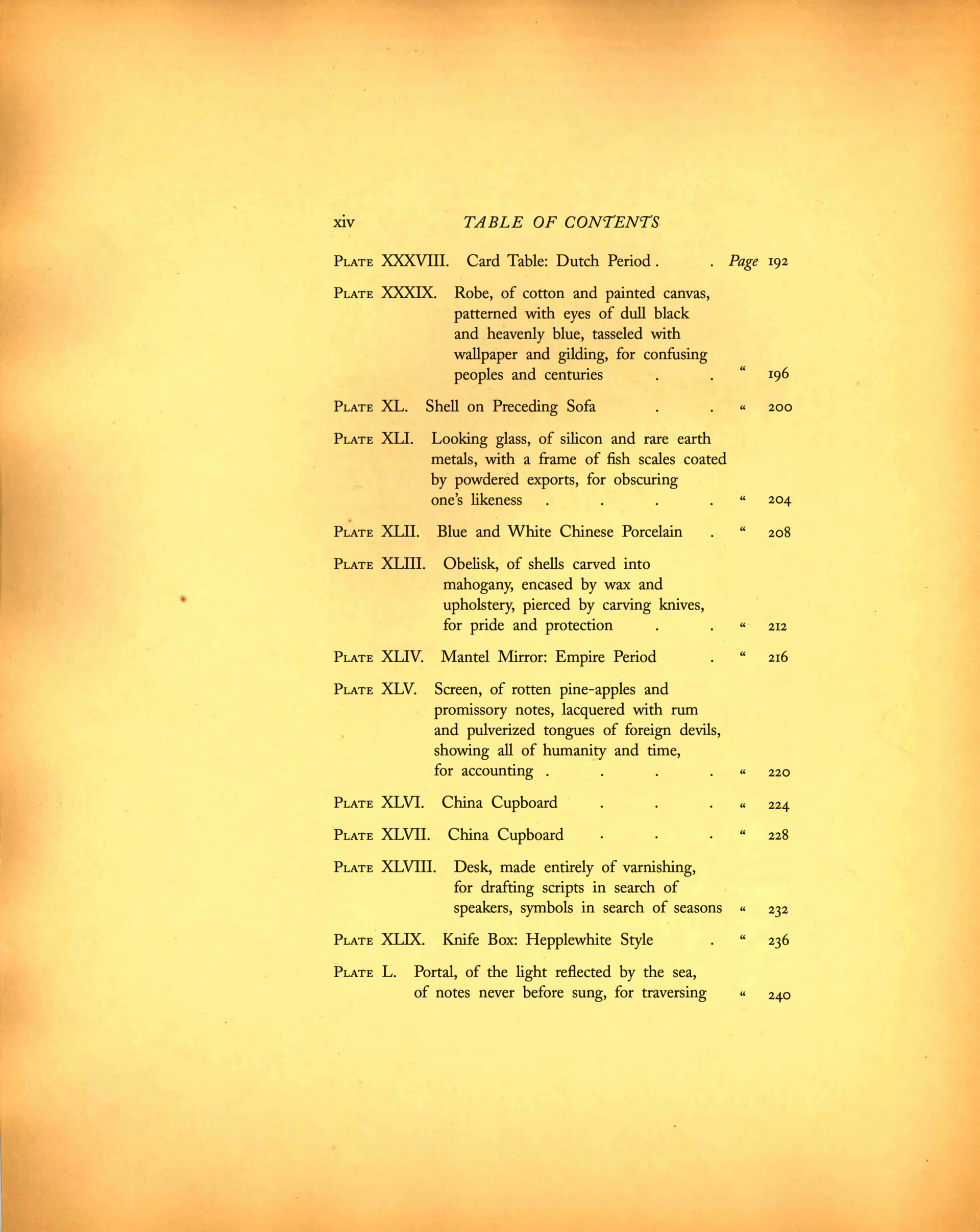 Pendleton Collection Catalog Page