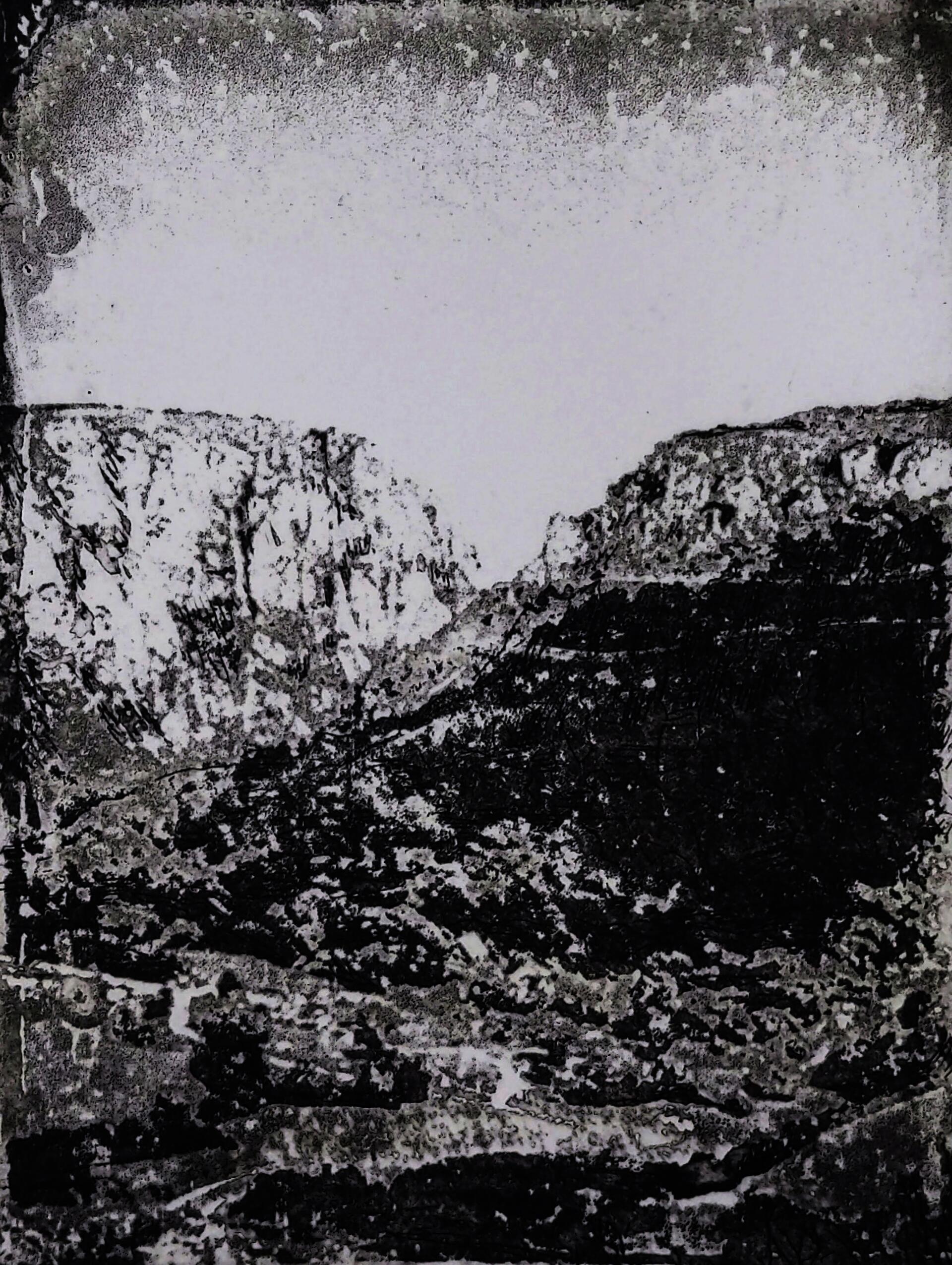 Torda in Memory, 2019, Photogravure, 5"x3.5”