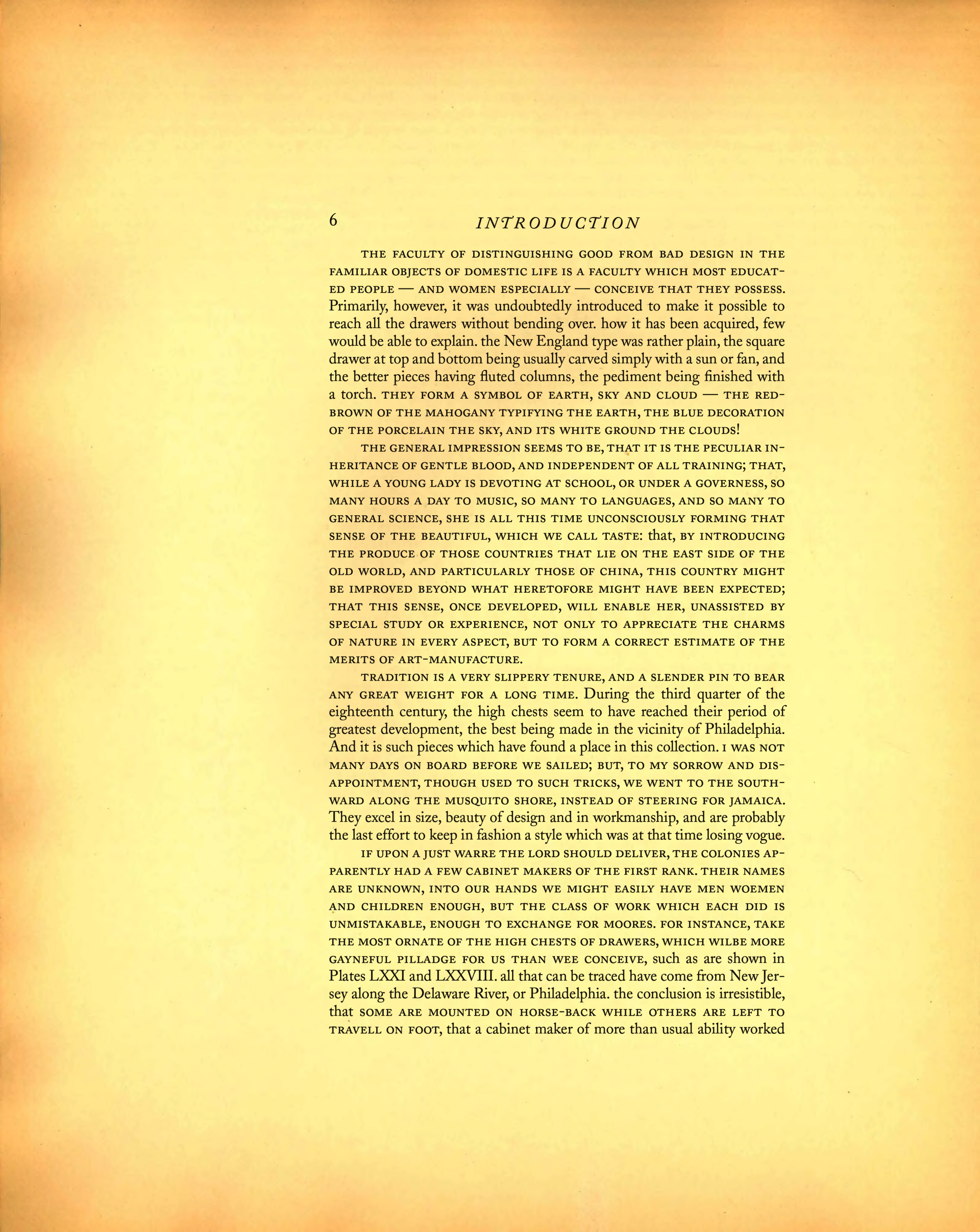The Pendleton Collection page: Introduction text page 6