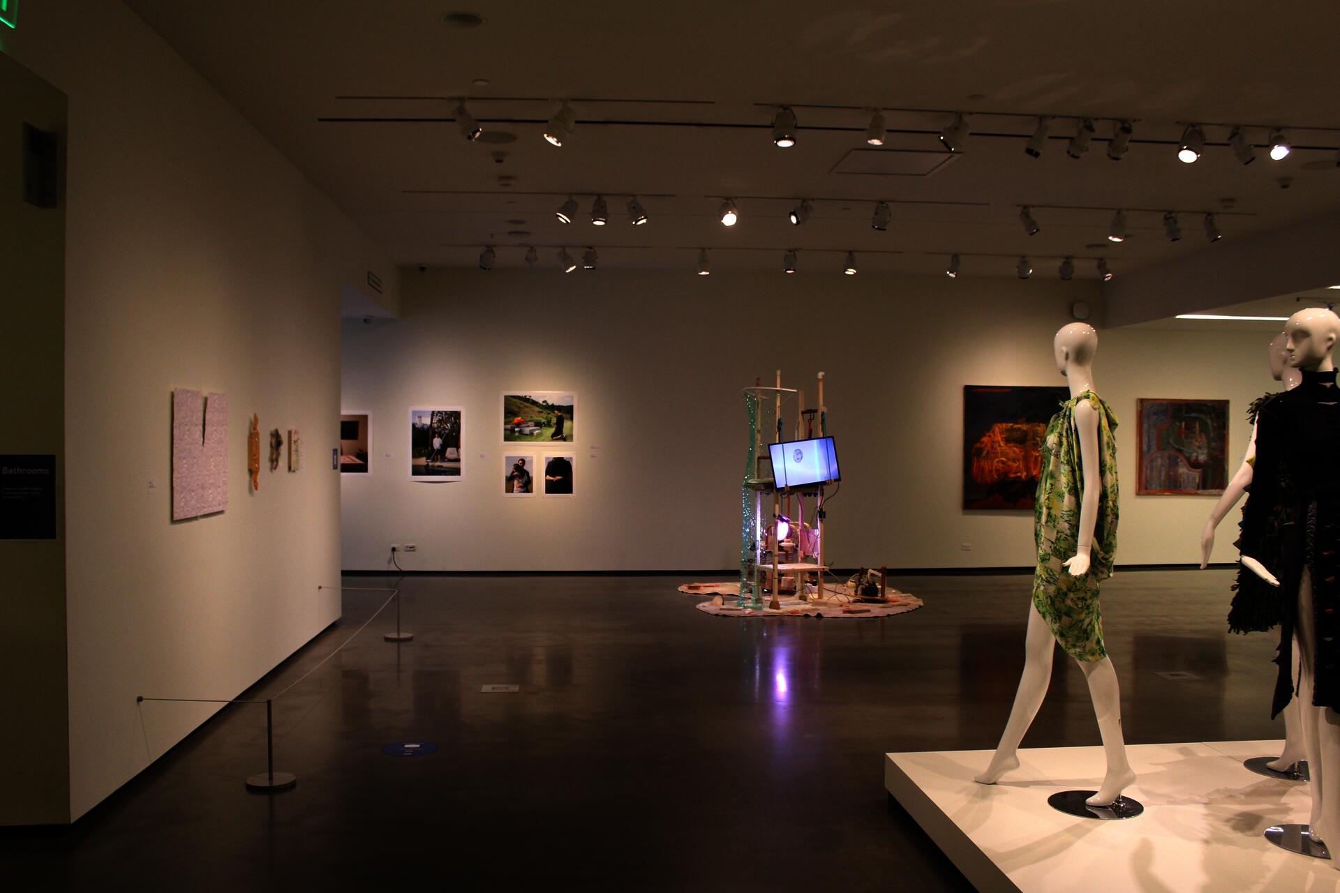 Image of the work installed in the gallery
