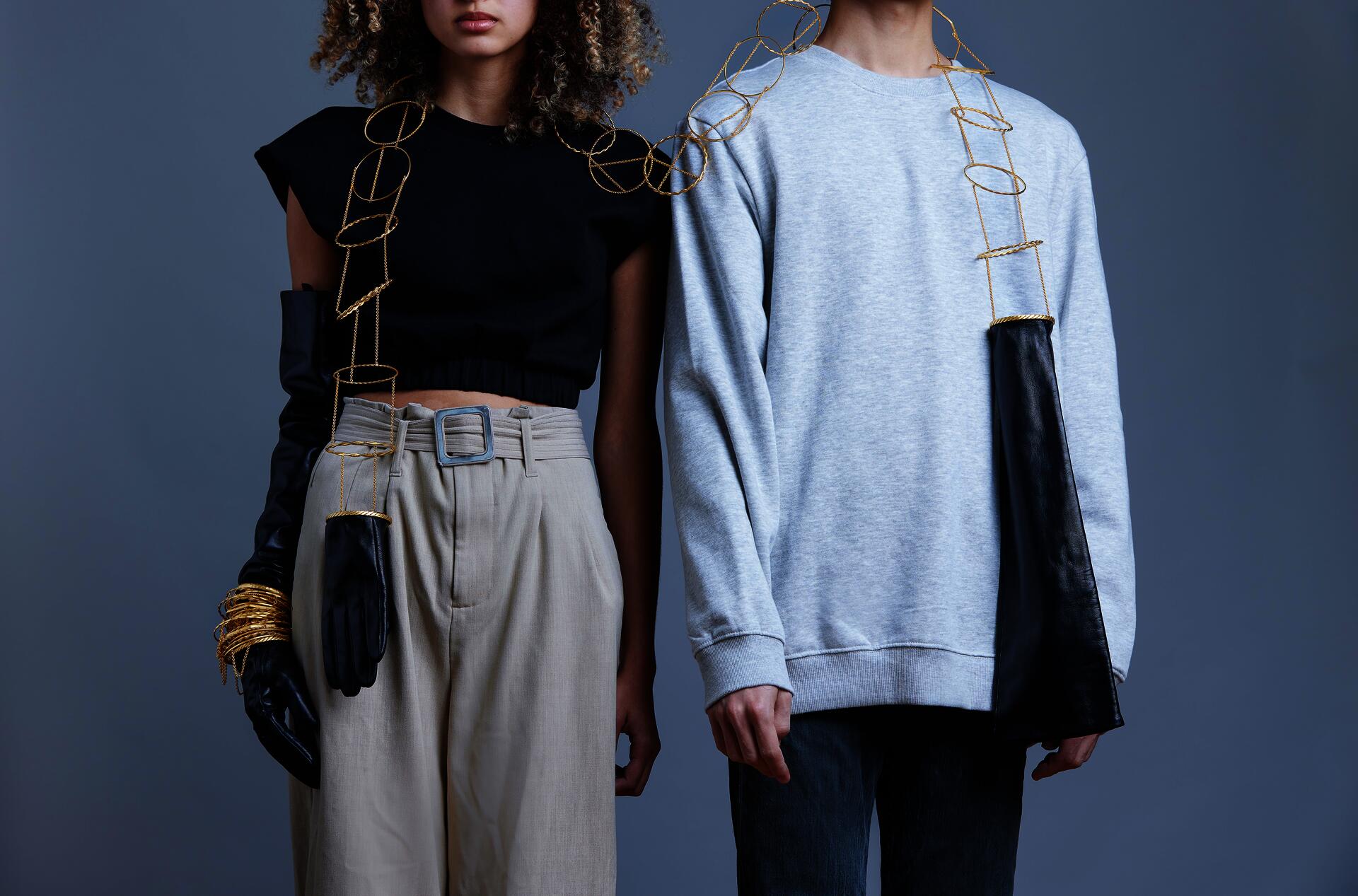 Glove and Bangle Stack, 2021