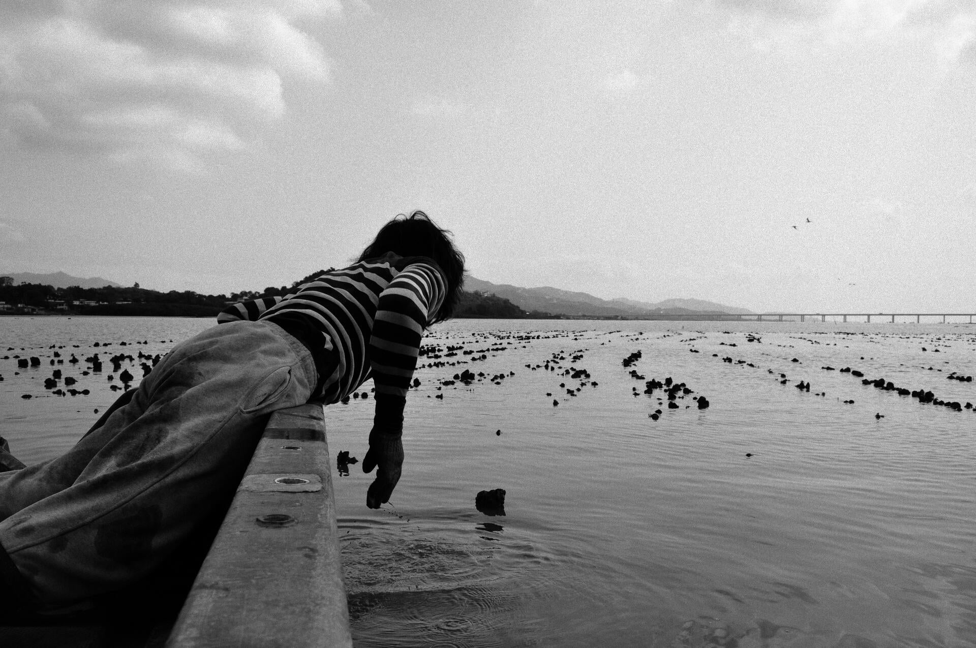 Field excursion with a local oyster farmer