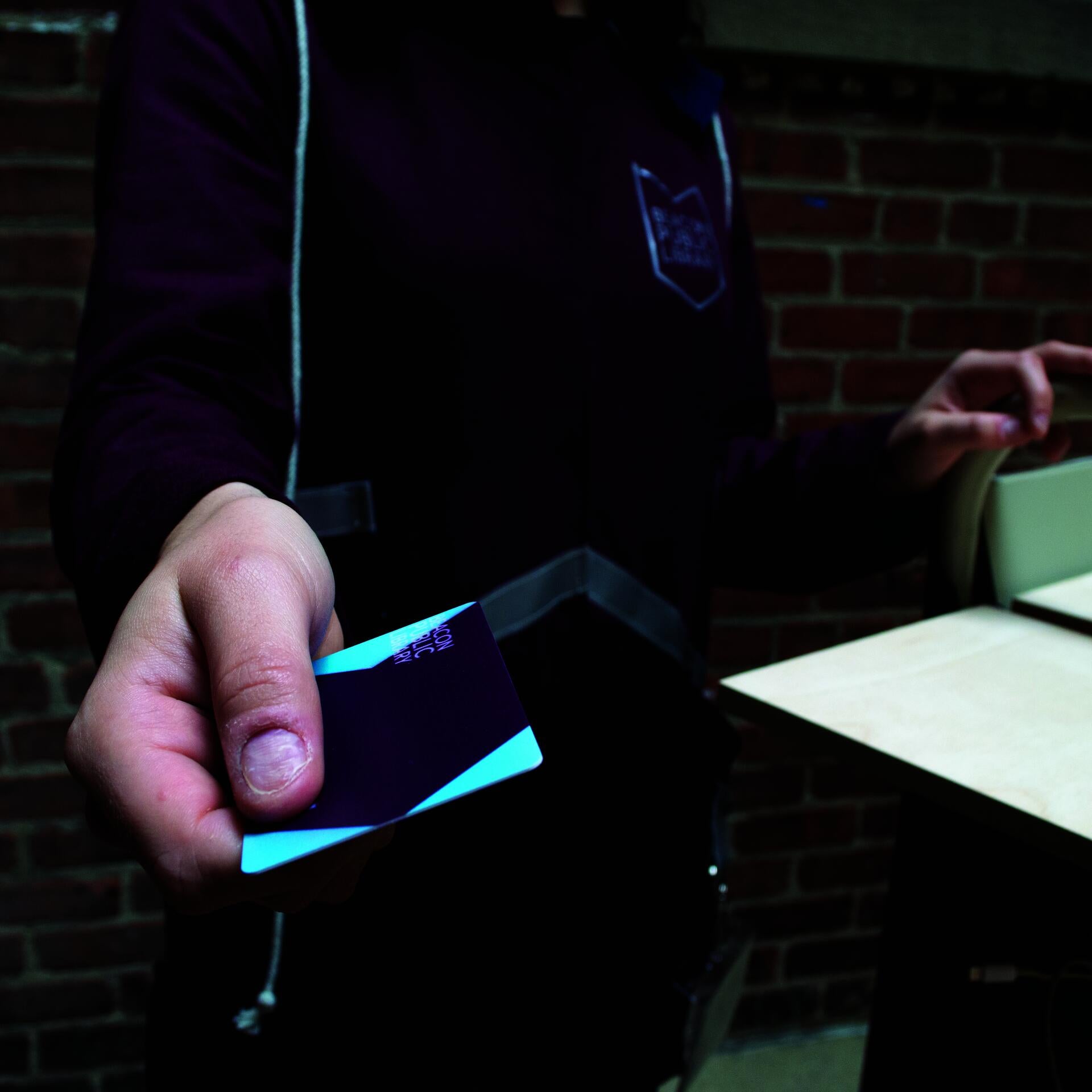 Beacon Public Library's library card