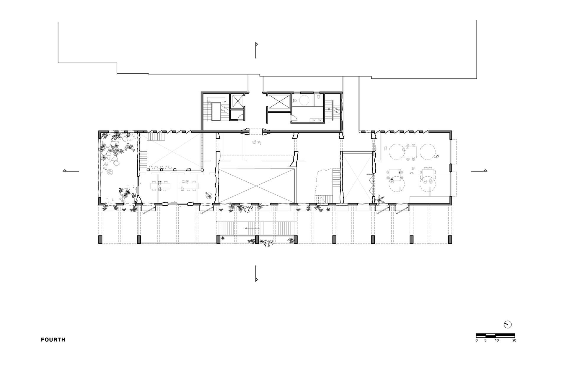Fourth Floor Plan