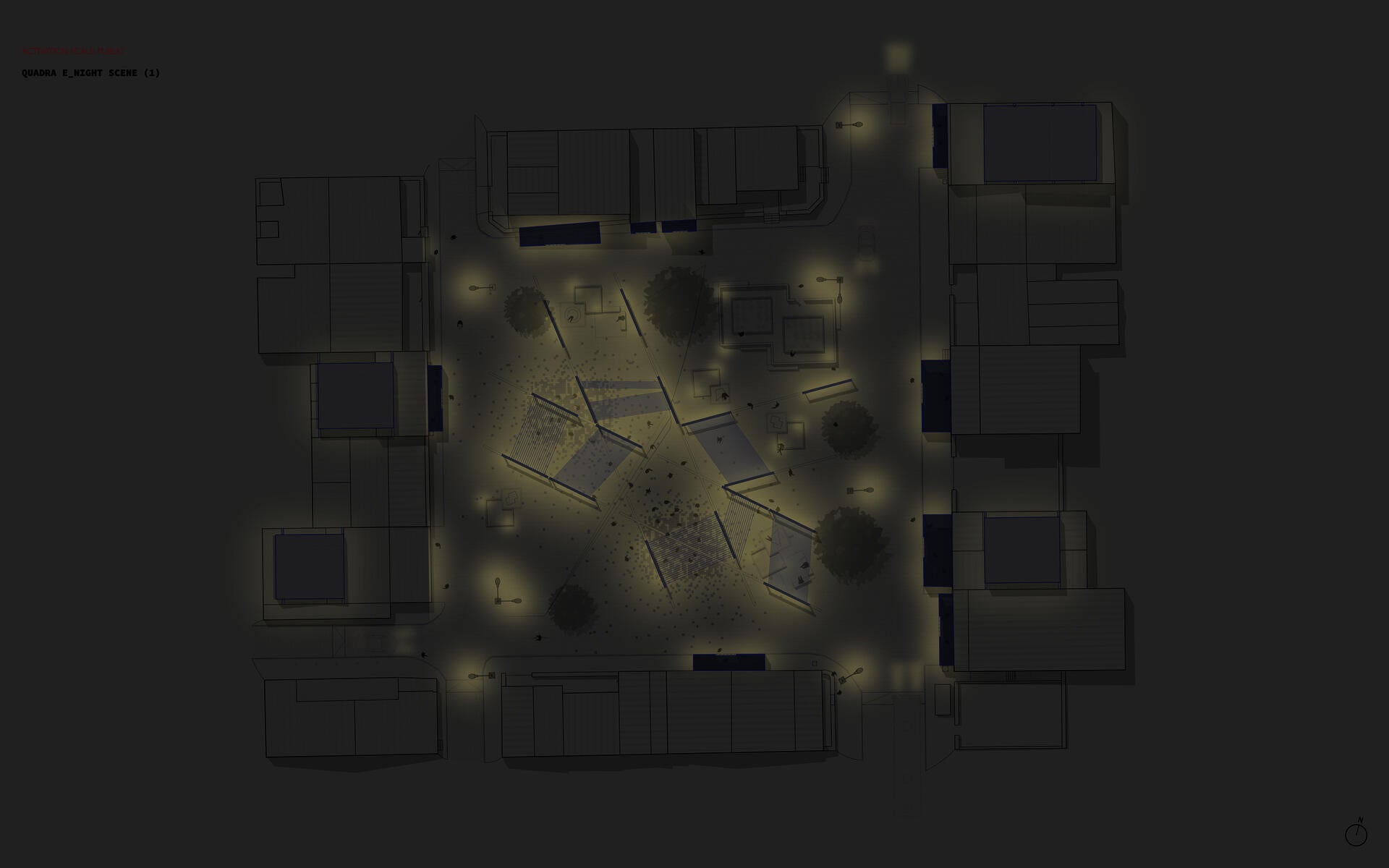 Night Scene of Design