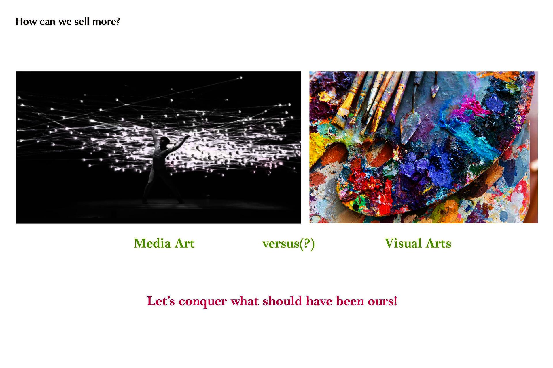Visual Arts vs. Media Art