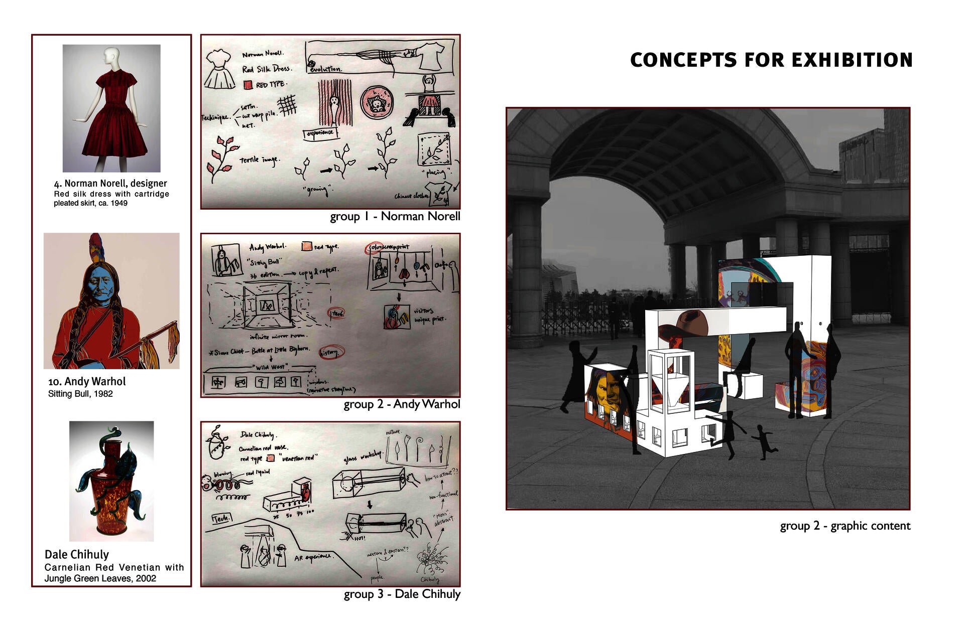 sketches for concept