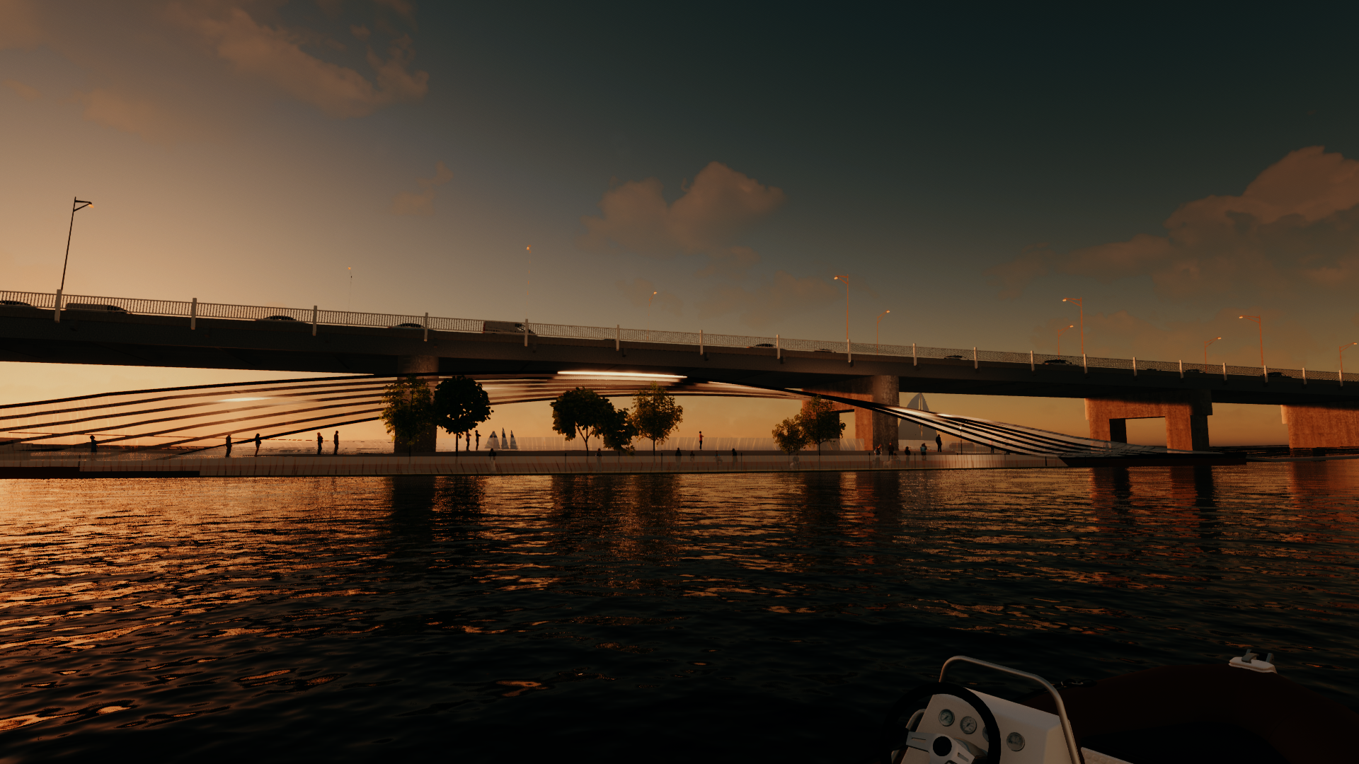 view from water