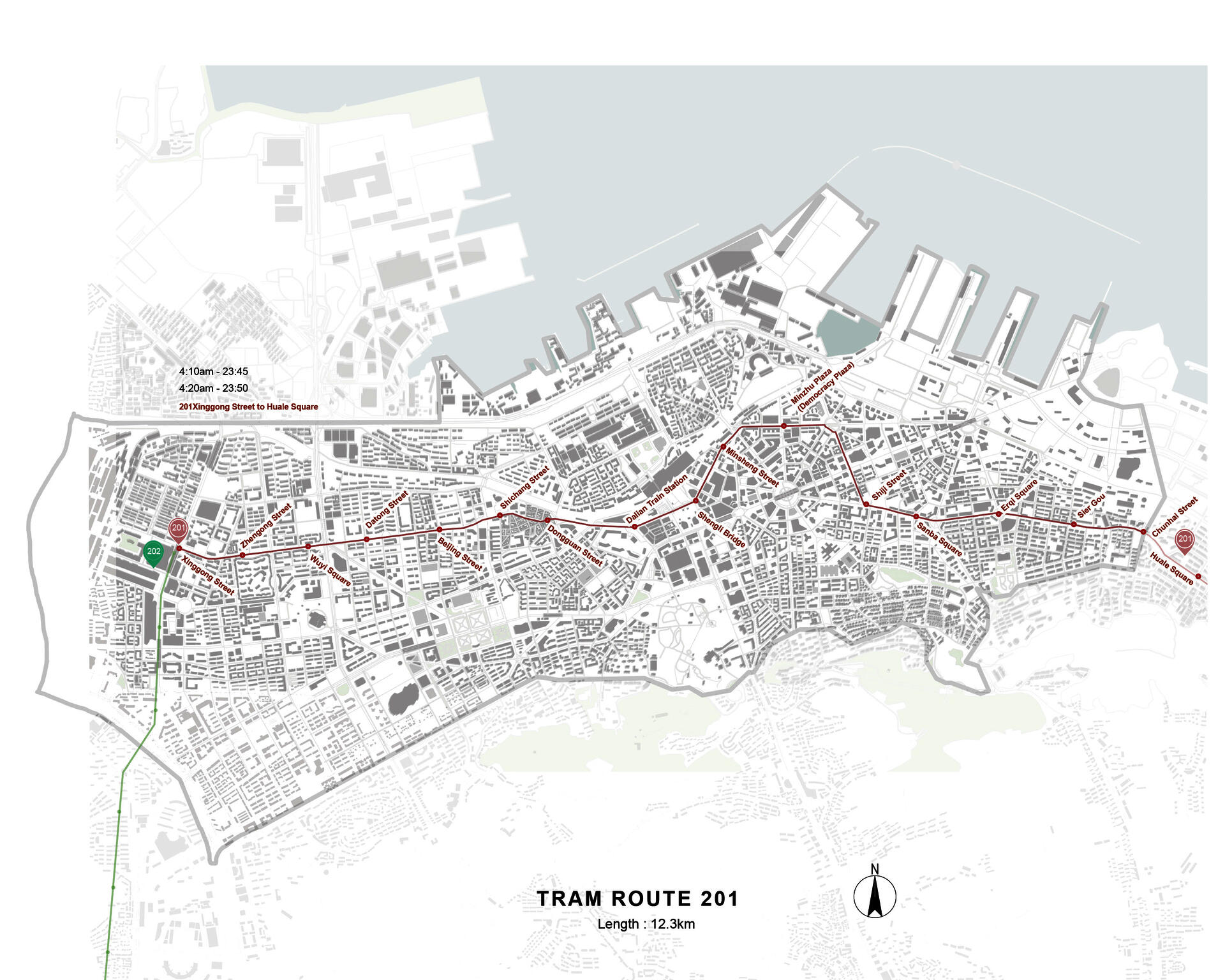 TRAM MAP