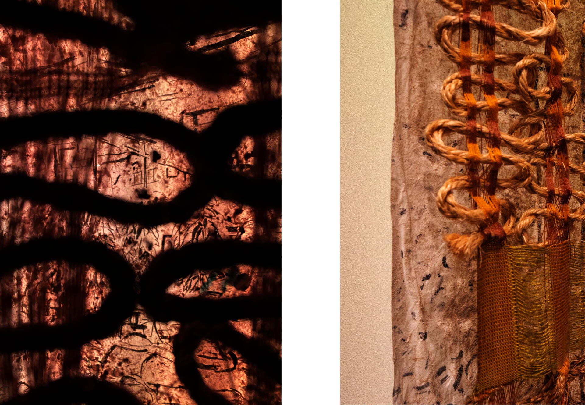 Close Up image of Handwoven fabric