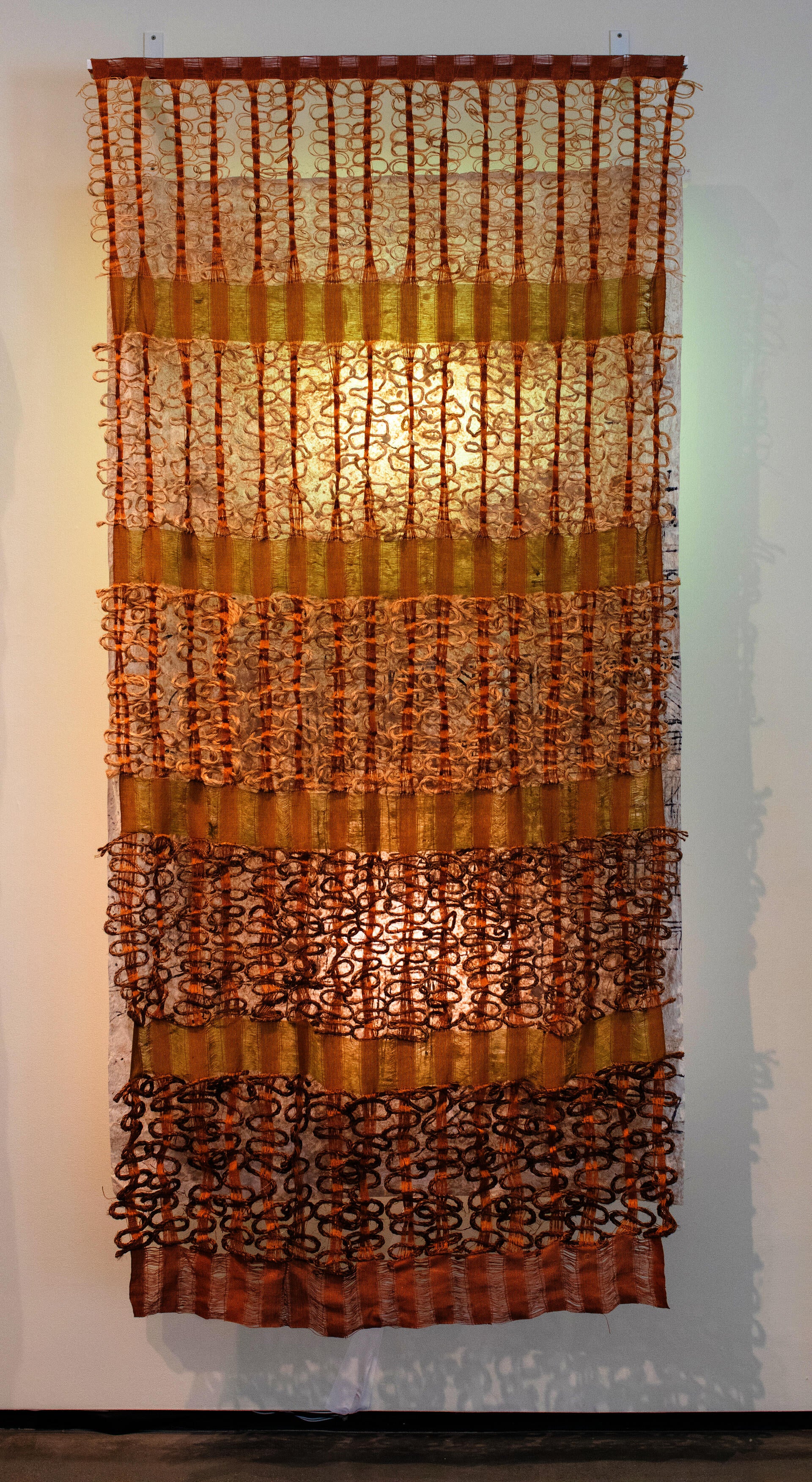 Full view of Handwoven textile