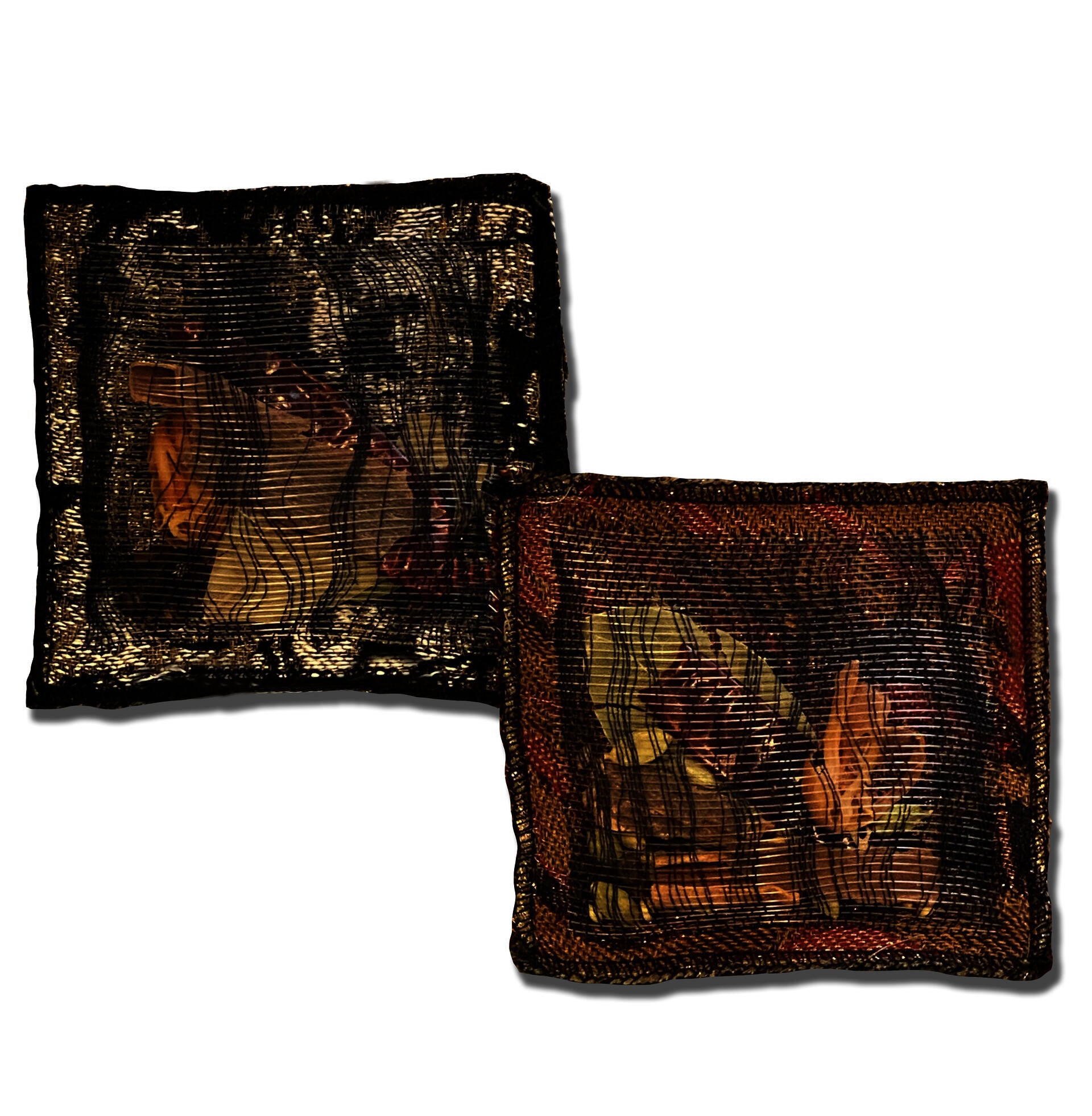 Image of pouches stuffed with spices