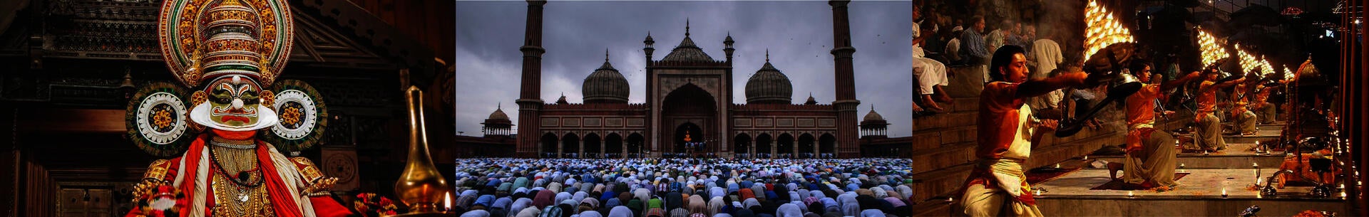 Examples of certain actions that classify as rituals - such as traditional dance recital, Friday Islamic Prayer and Hindu religious ritual of river worship.