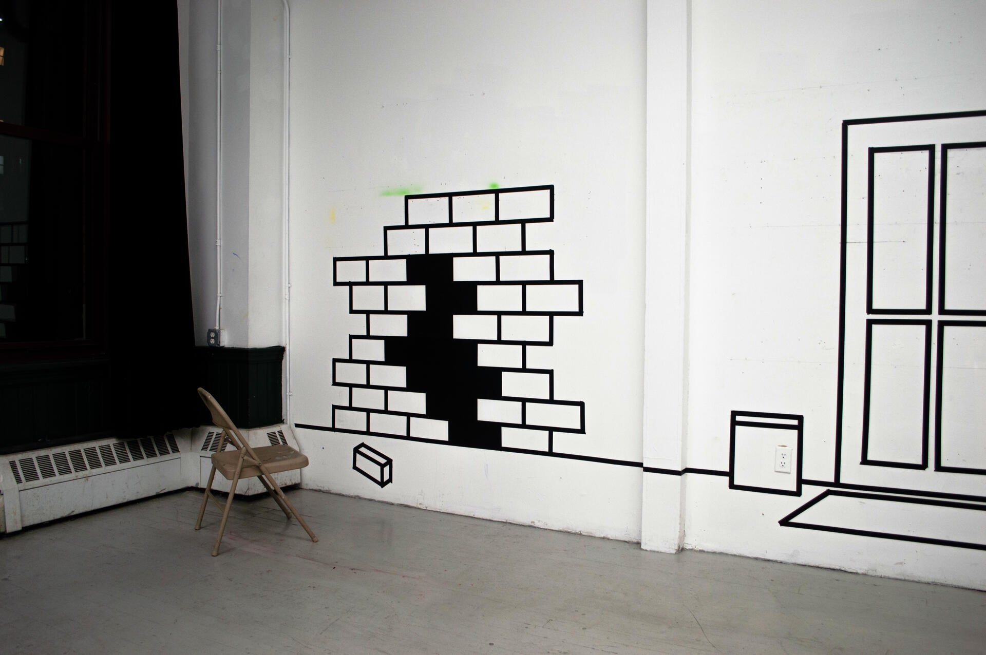 Tunnel illustration for Step Into the Wall and Vanish