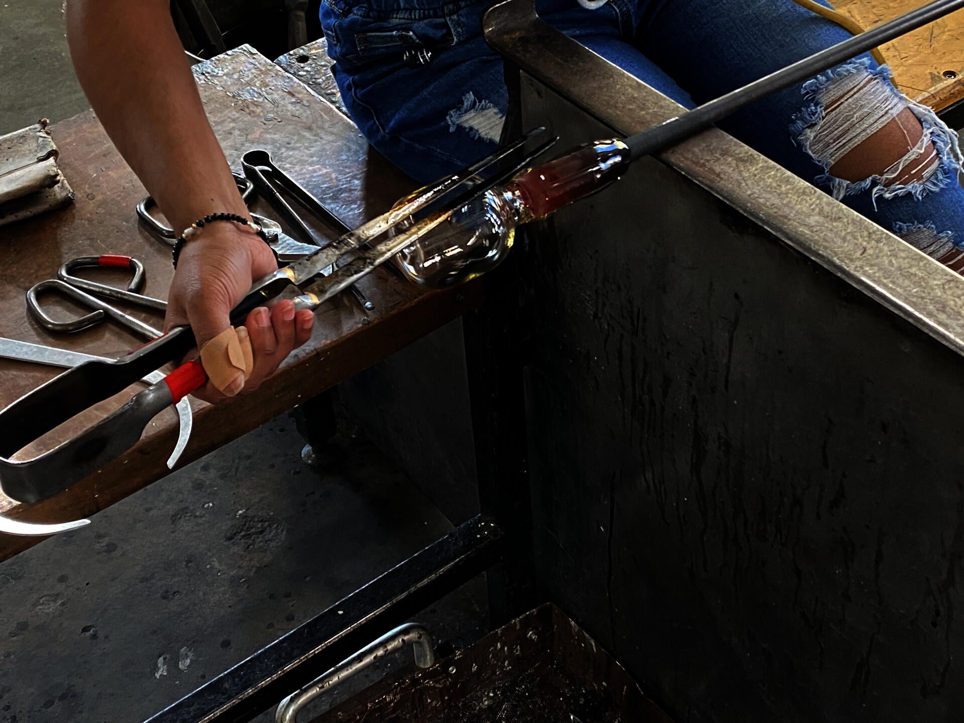 glass blowing