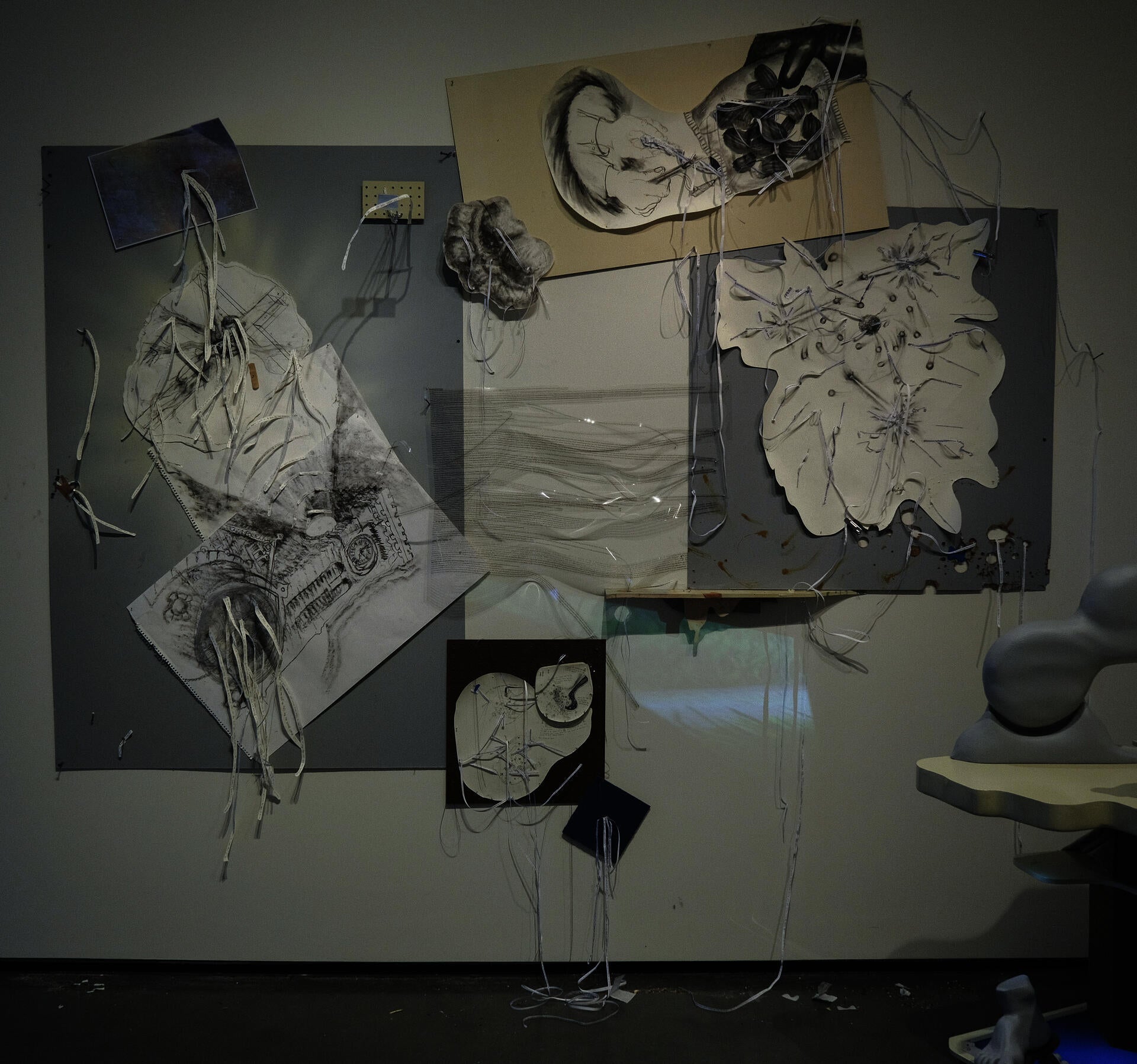 Broken Thought Drawings