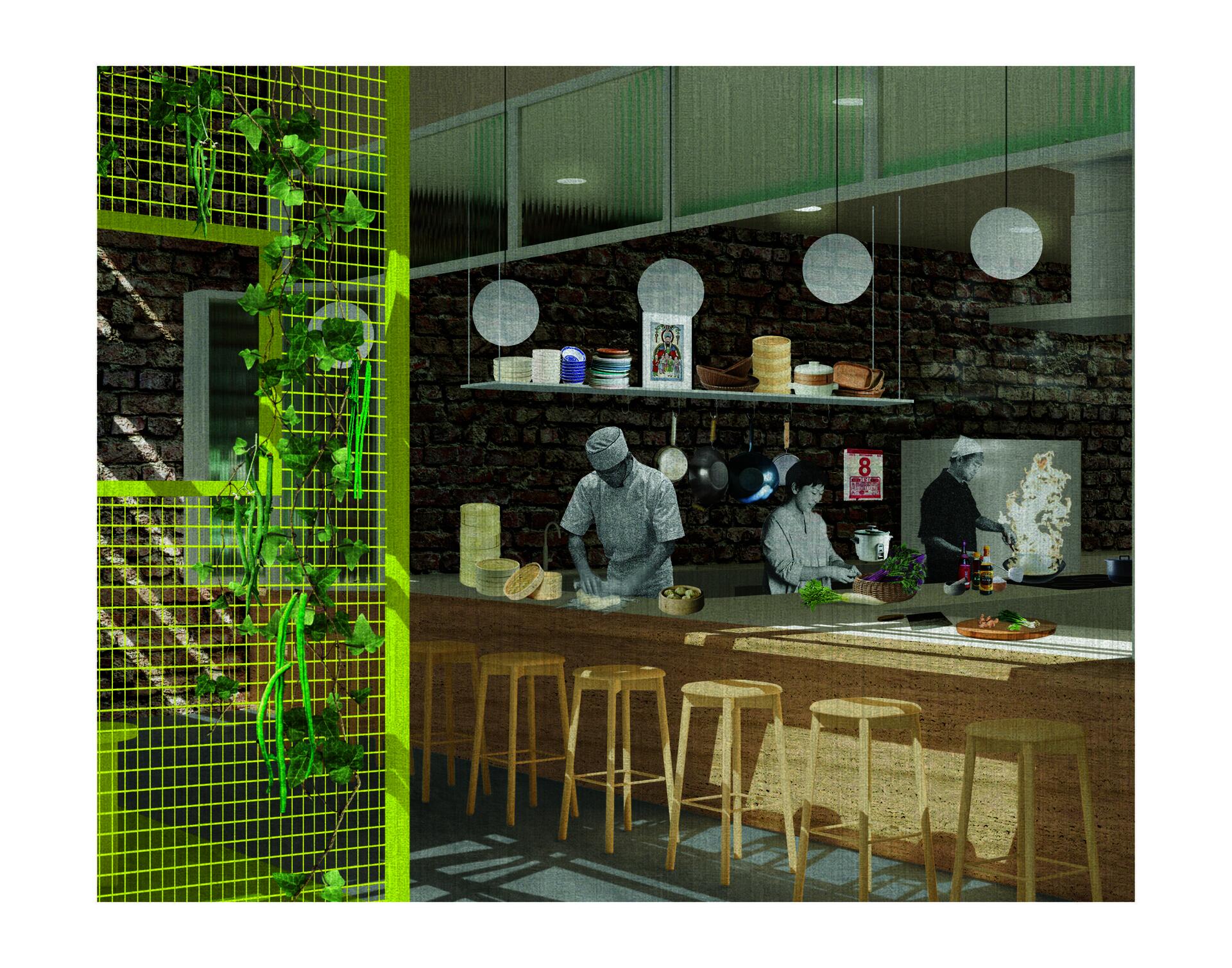 demo kitchen