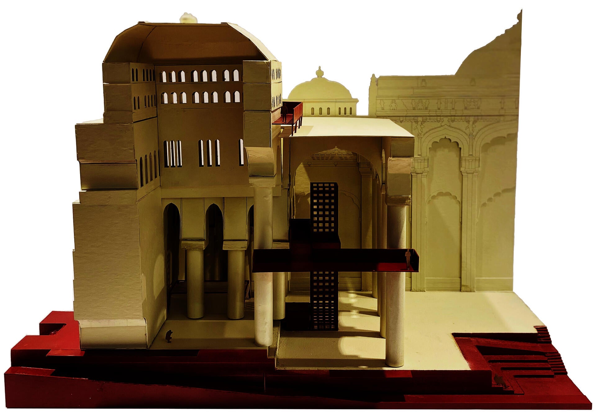 Sectional Model of the proposal