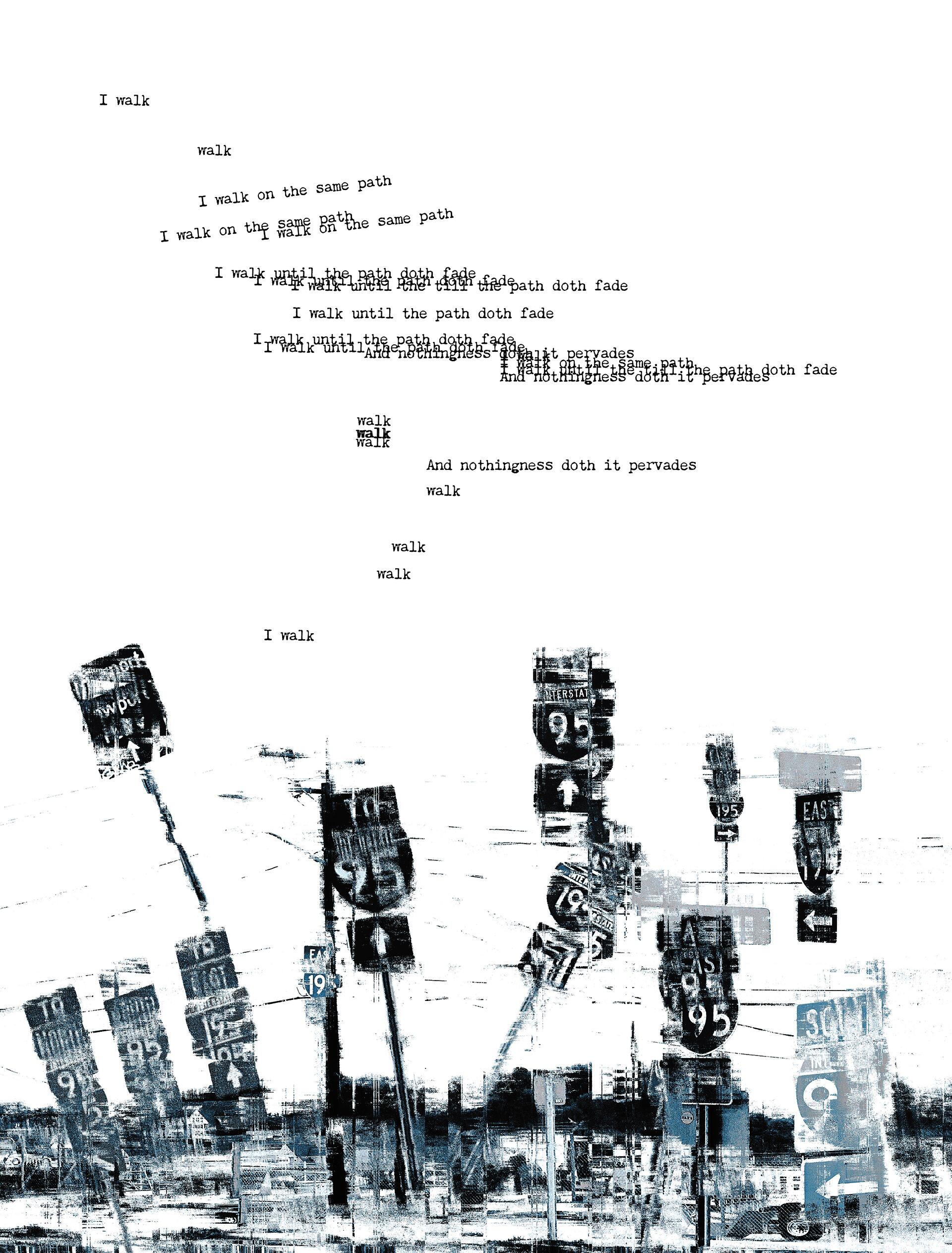 The poem about walking from the India point park to Providence Place in the past 2 years.