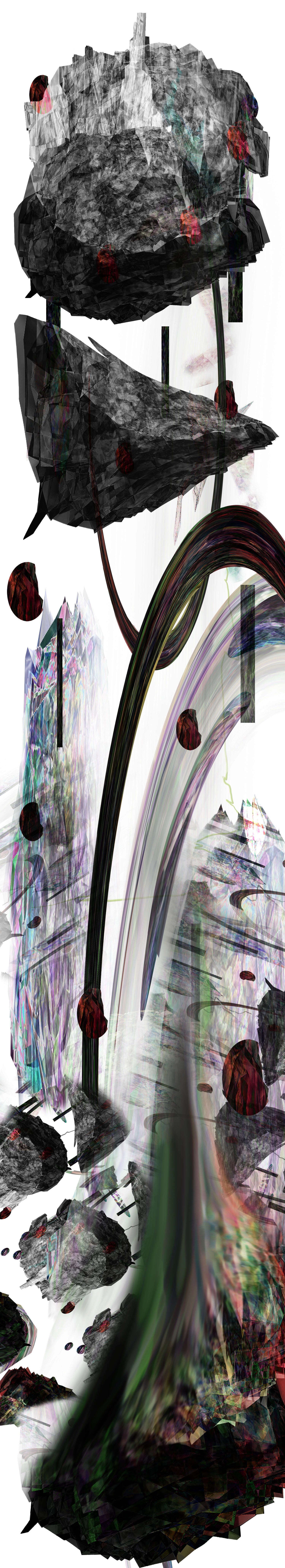 This is digital painting for the third movement experiment.